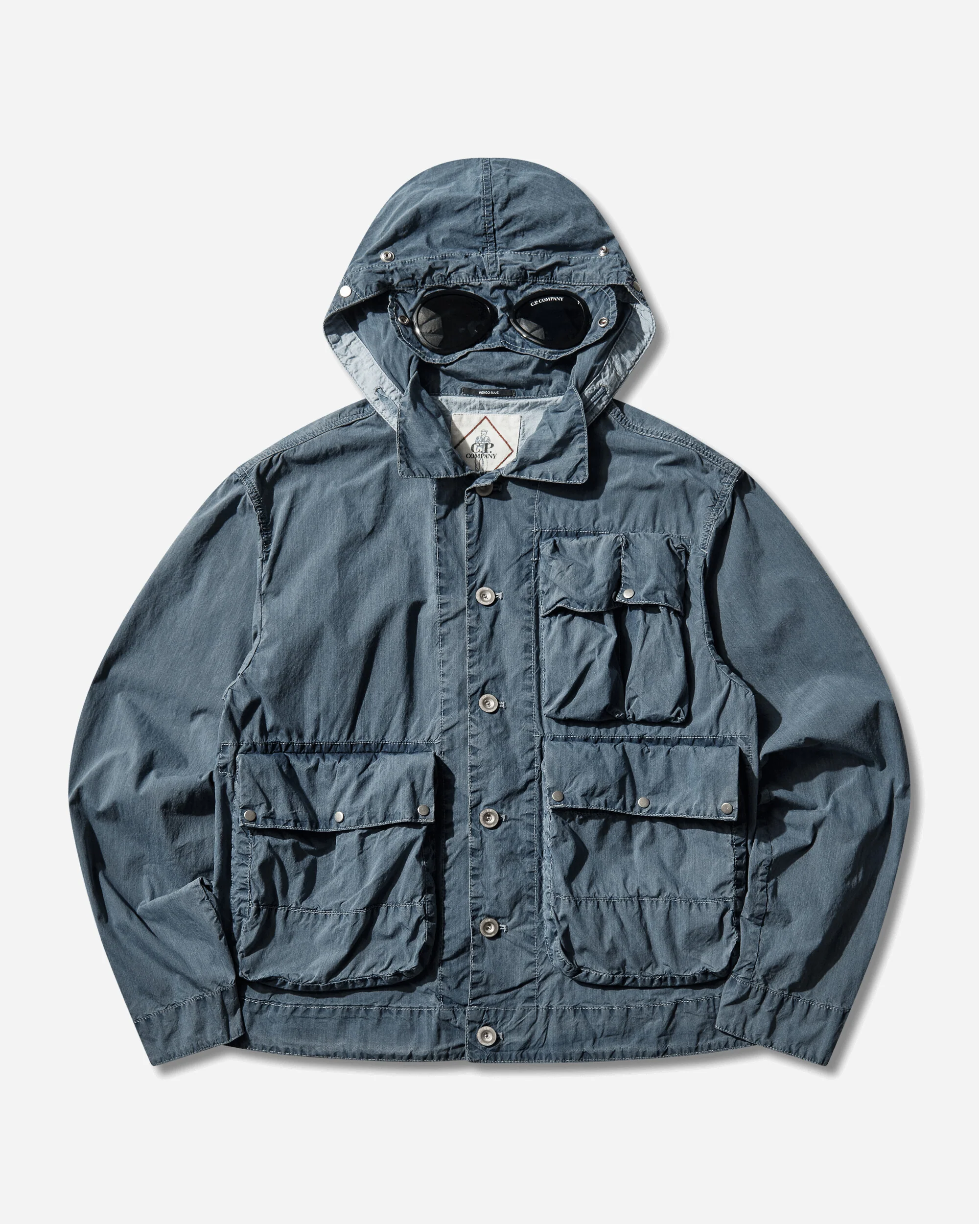 Men's 50 Fili Goggle Jacket Indigo Bleached - Image 2