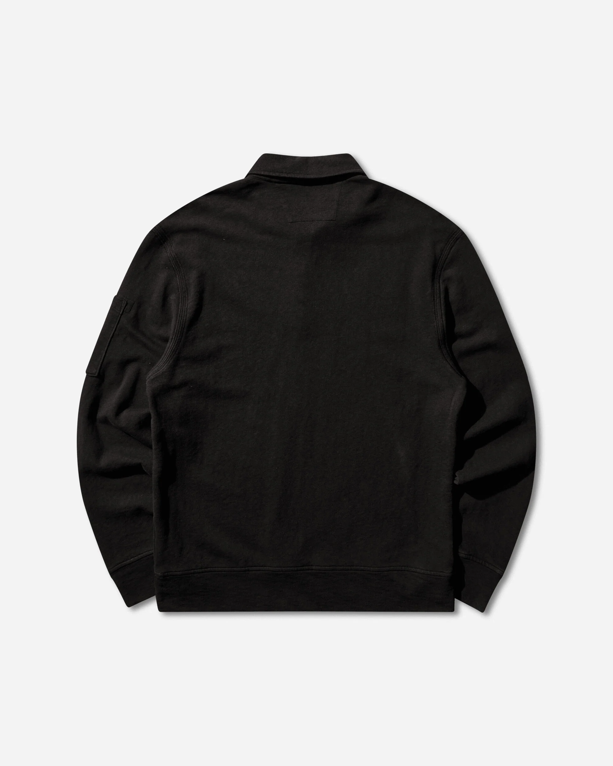 Men's Malfile' Fleece Half Zip Sweatshirt Black - Image 2