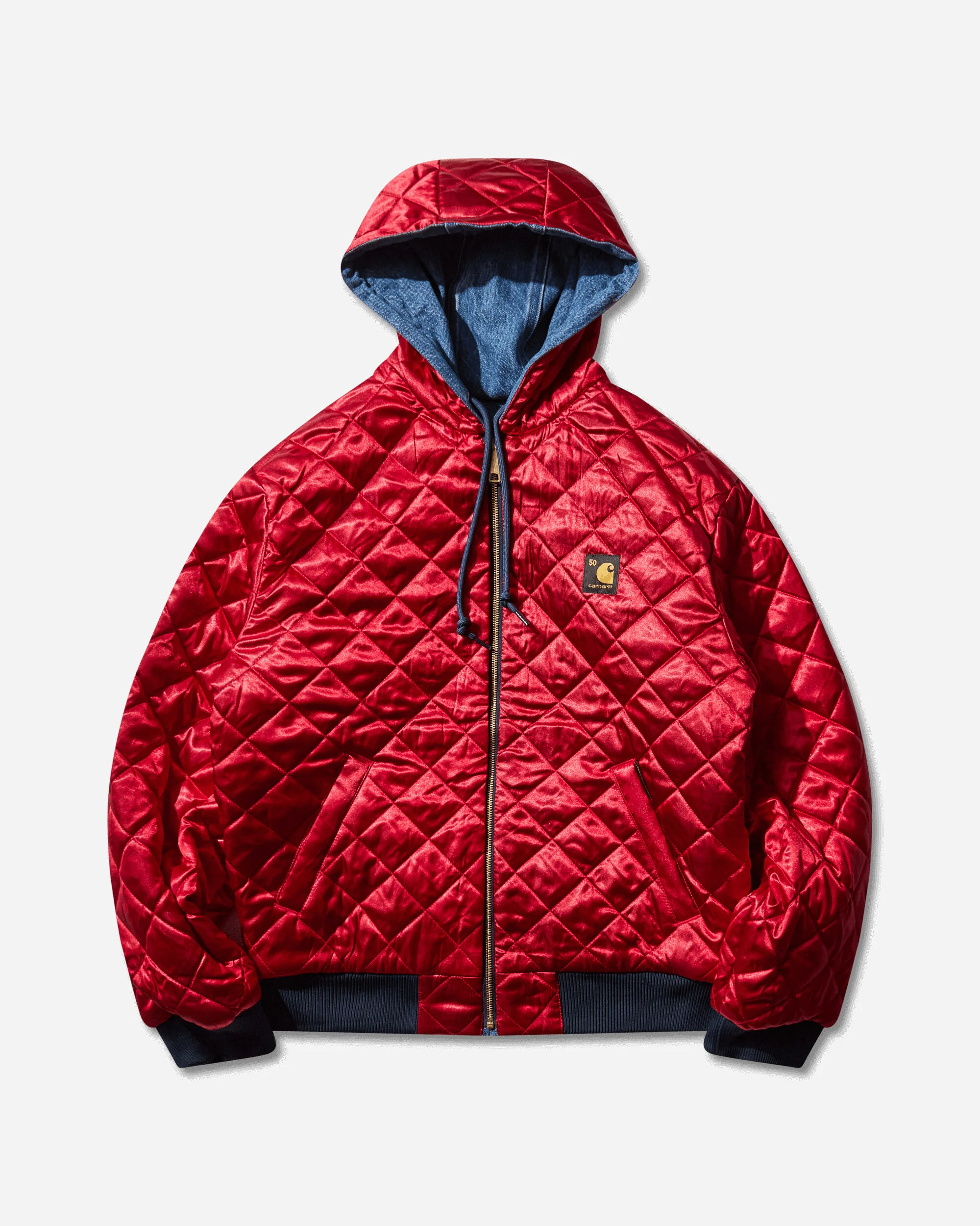 Men's OG Active Jacket 50th Anniversary Edition Denim Blue / USA Red - Image 3