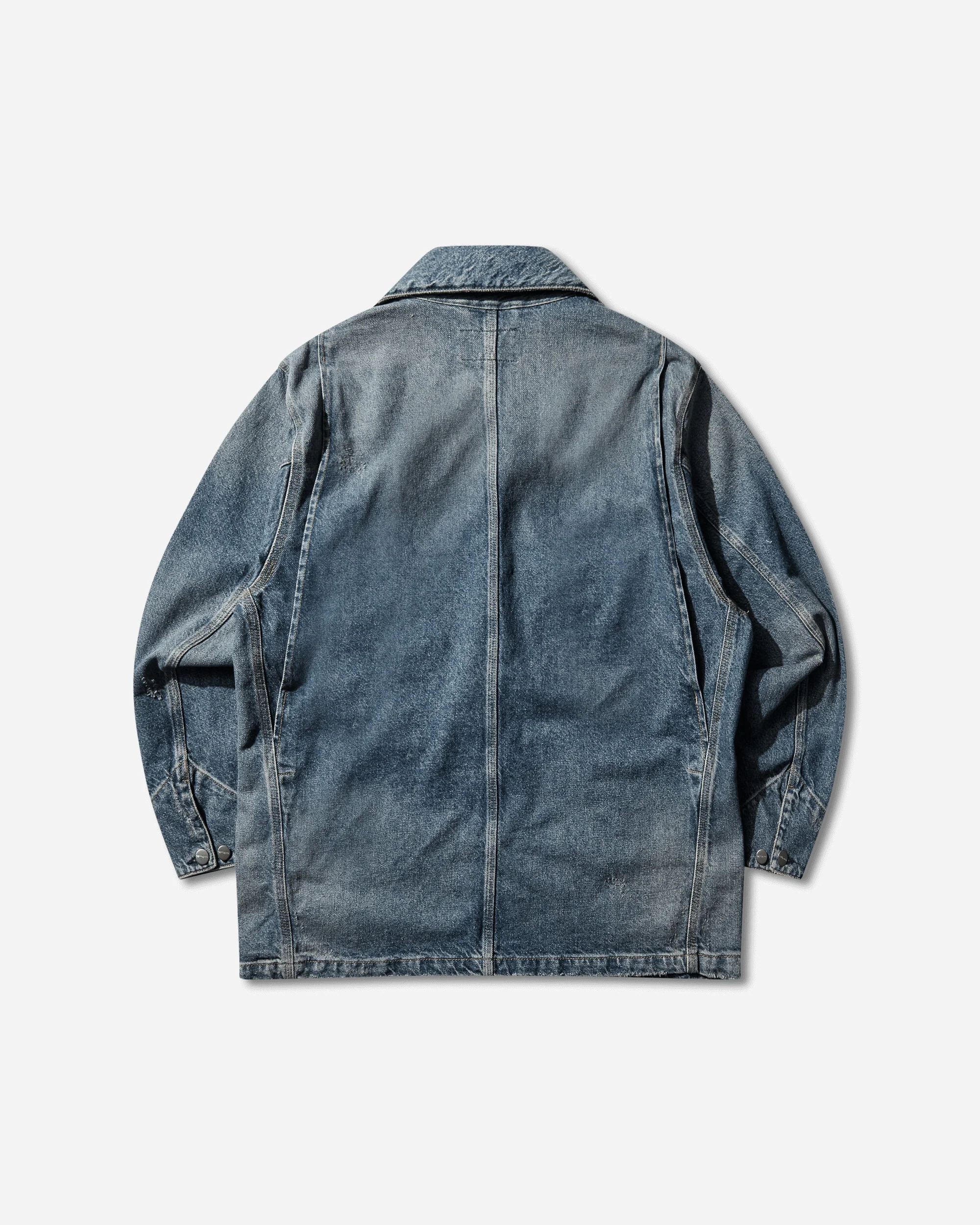 Men's Aden Chore Coat Blue (Grind Washed) - Image 2