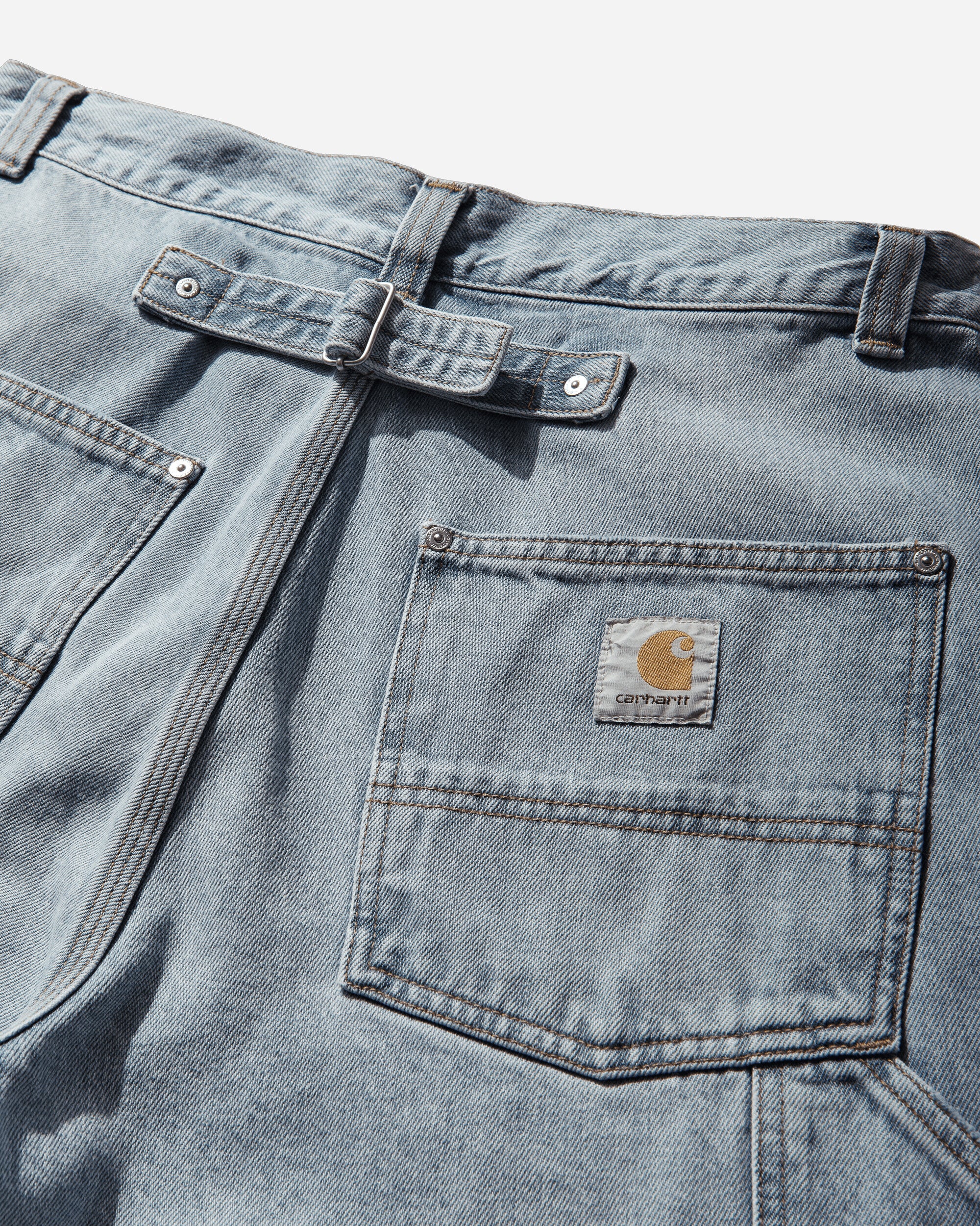 Men's Belmont Pants Blue (Worn Bleached) - Image 3