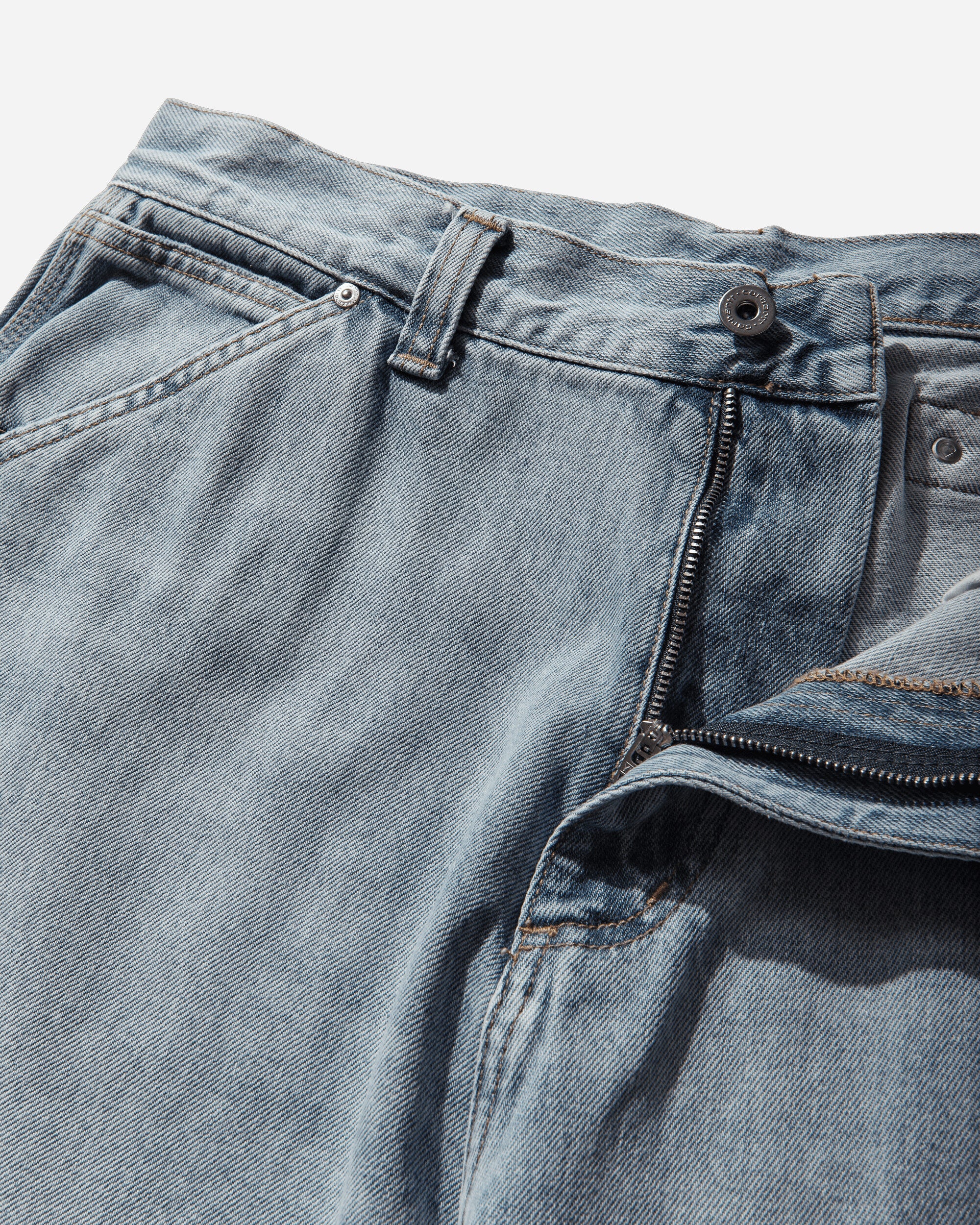 Men's Belmont Pants Blue (Worn Bleached) - Image 4