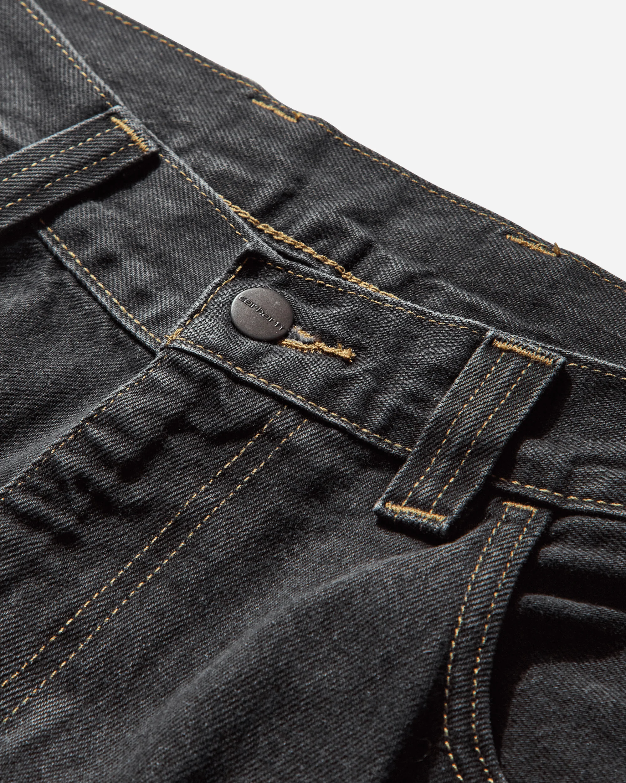 Men's Brandon Pants Black (Stone Washed) - Image 3