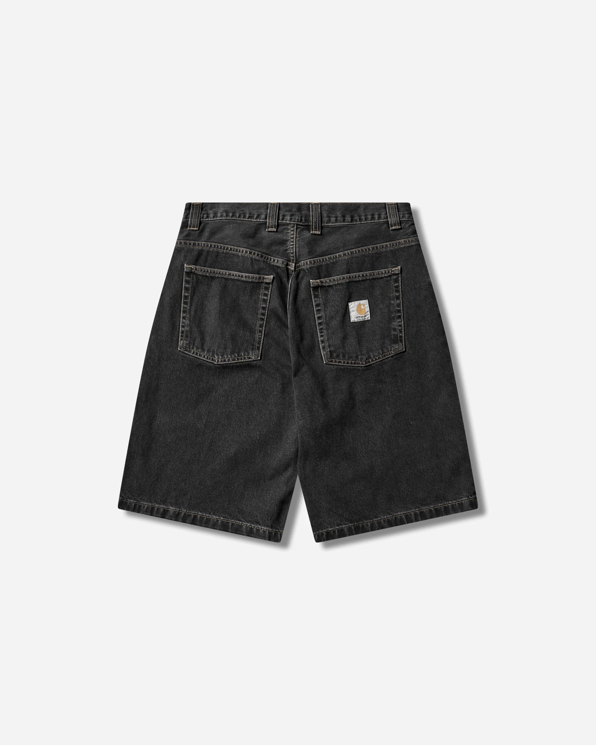 Men's Brandon Shorts Black (Stone Washed) - Image 2