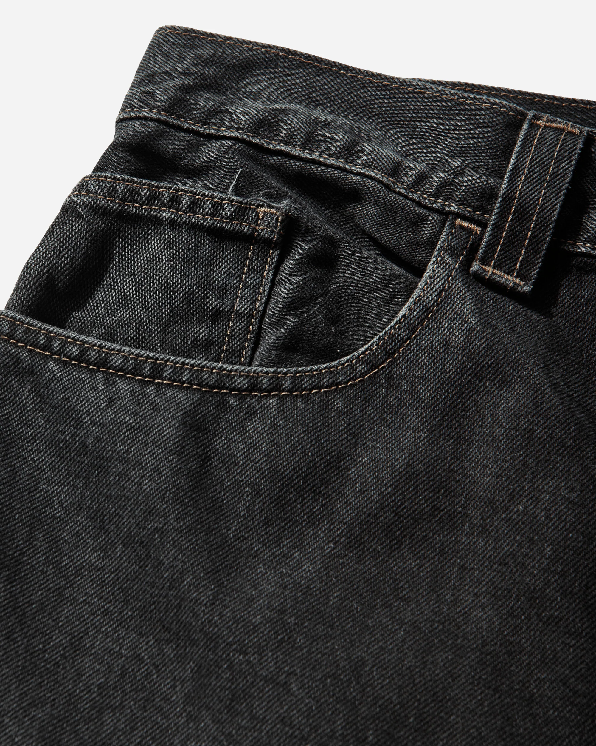 Men's Brandon Shorts Black (Stone Washed) - Image 3