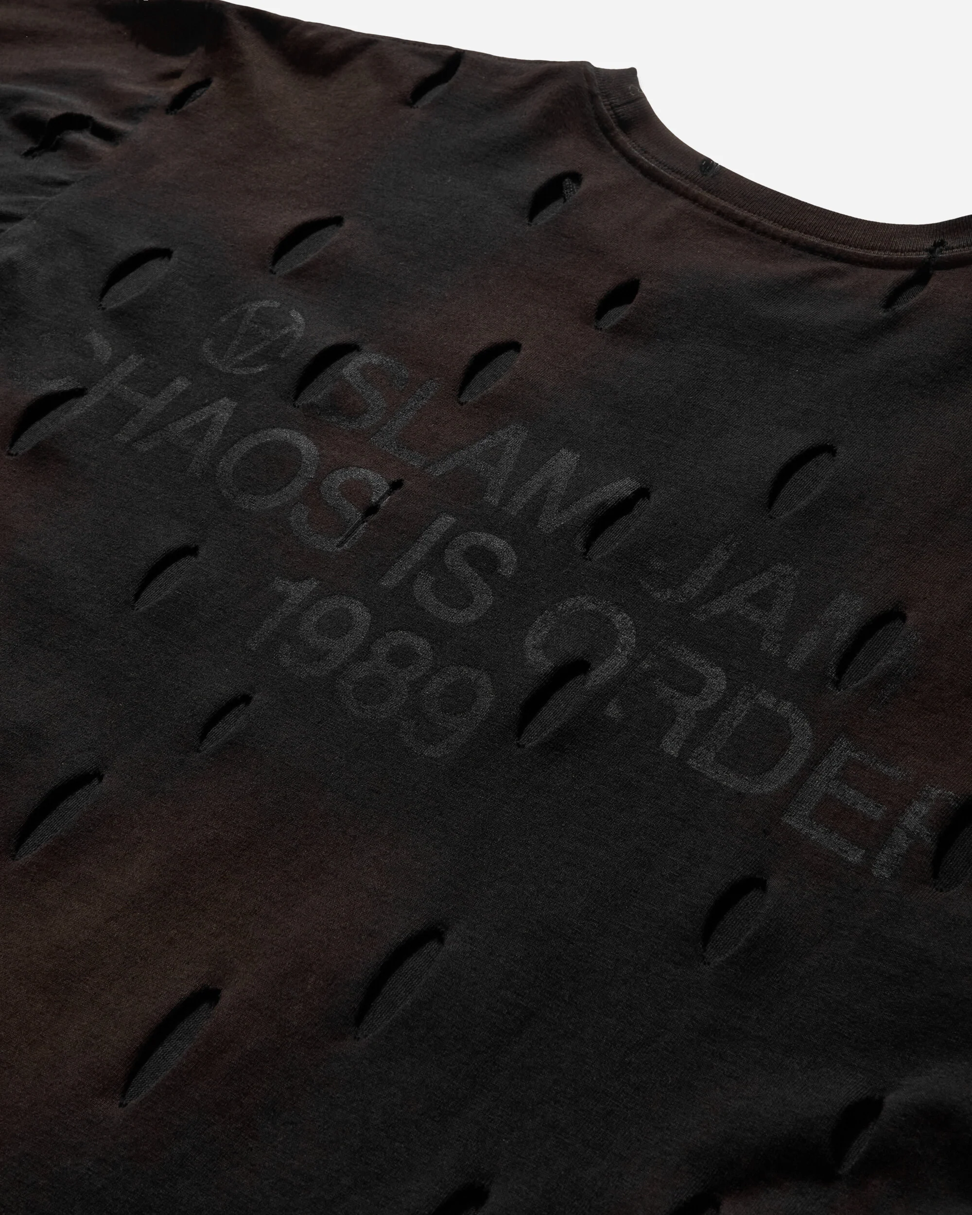 Slam Jam Chase Longsleeve T-Shirt Black - Image 5