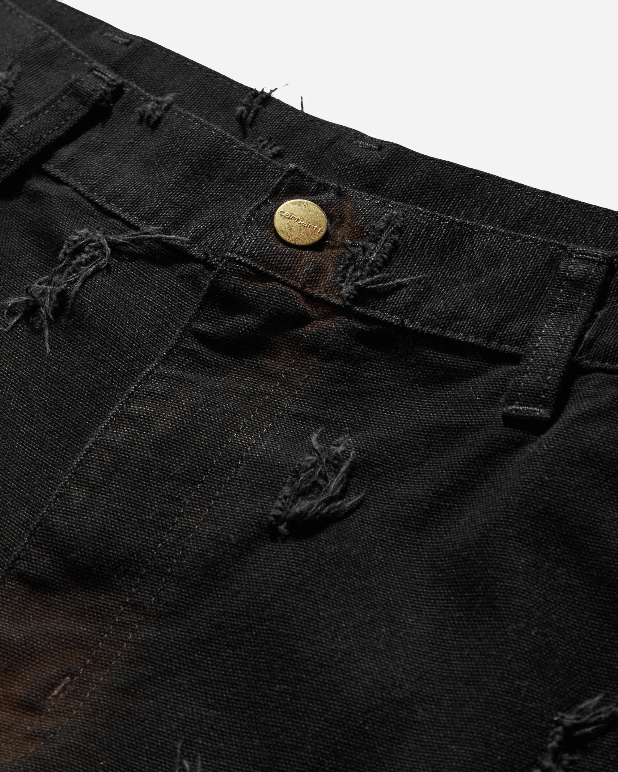 Slam Jam Single Knee Pants Black - Image 3