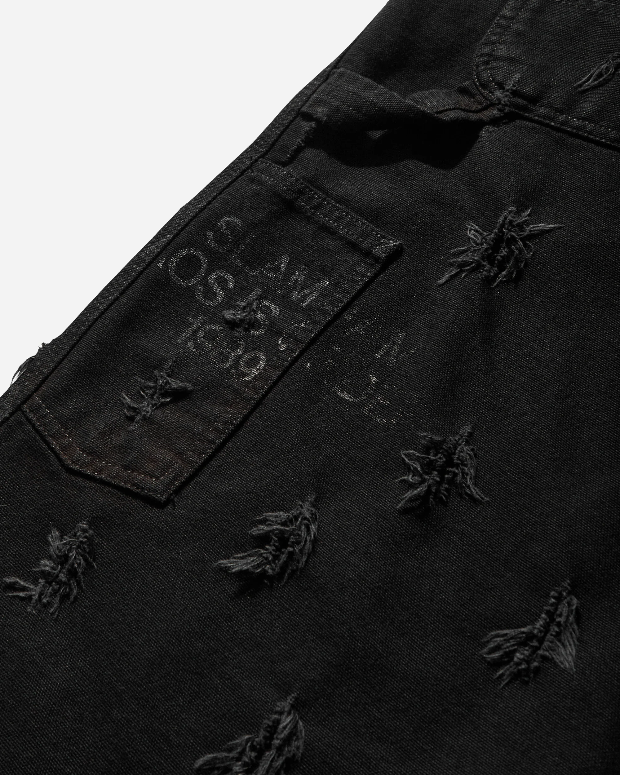 Slam Jam Single Knee Pants Black - Image 5