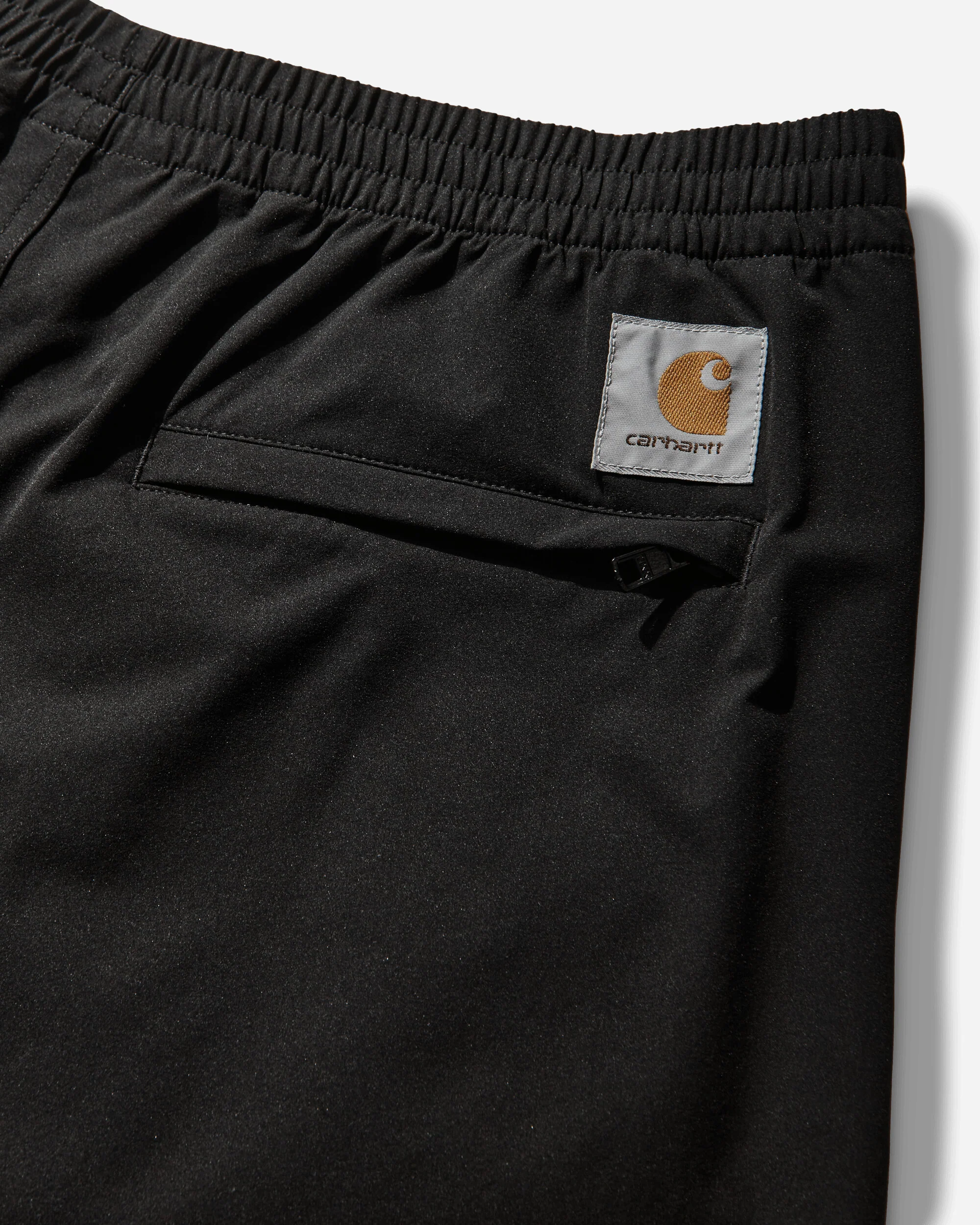 Men's Cloud Heart Swim Trunks Black - Image 3