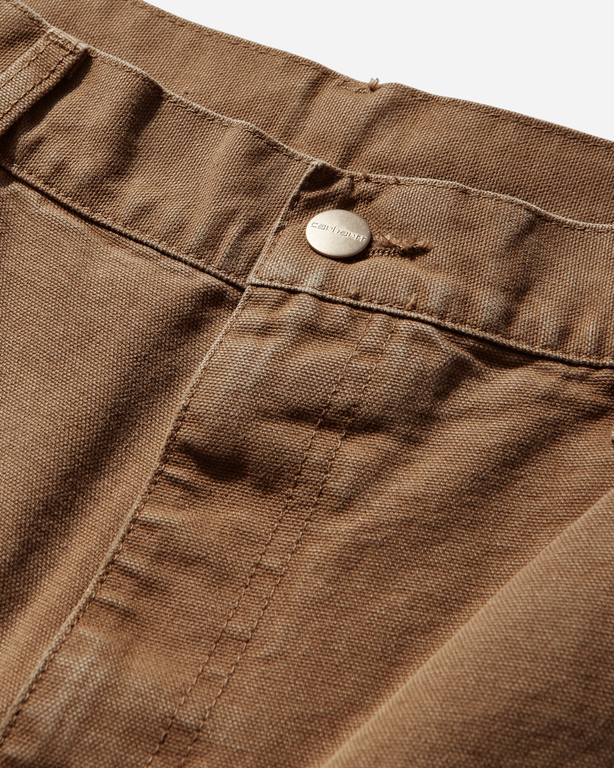 Men's Double Knee Pants Hamilton Brown (Grind Washed) - Image 4