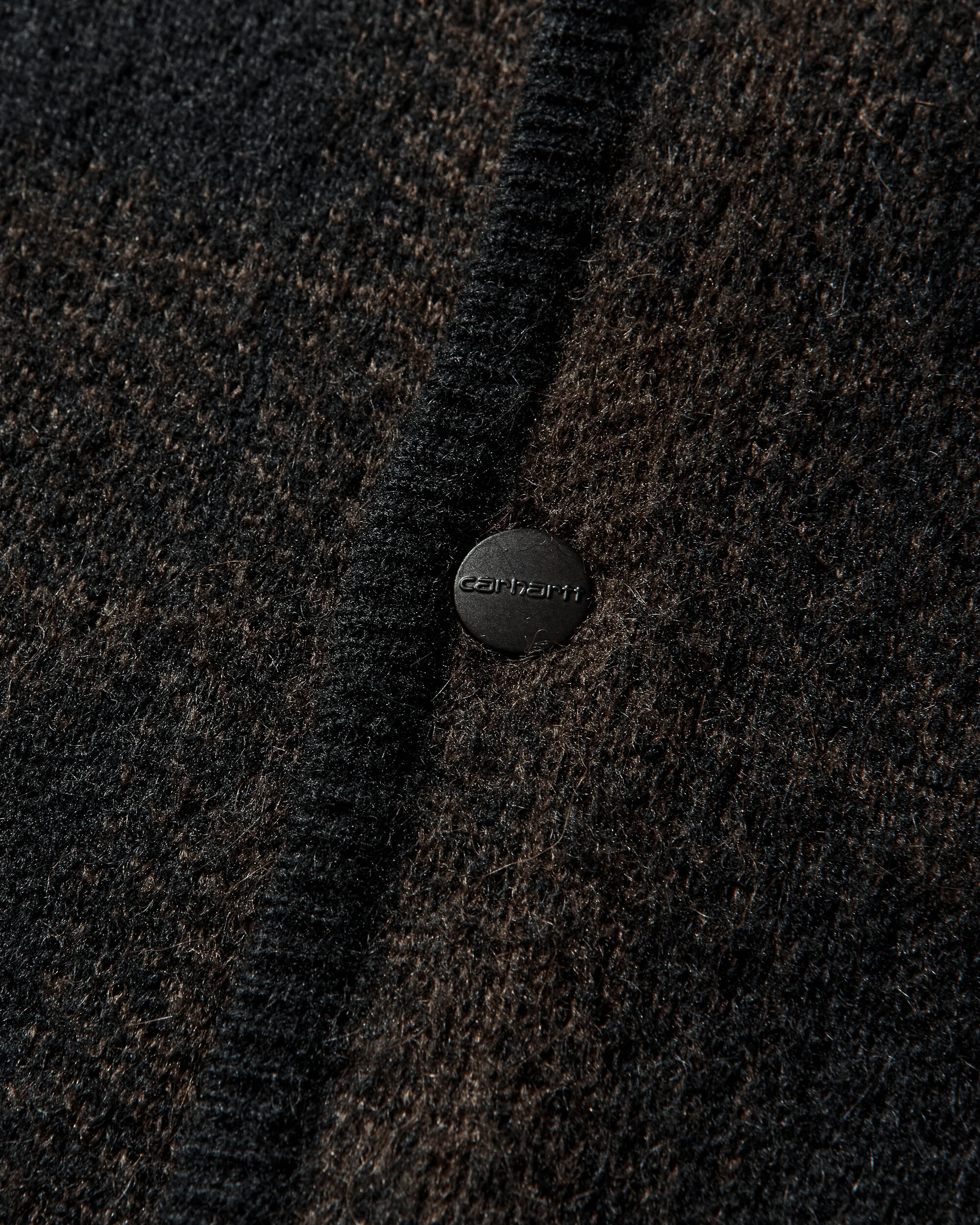 Men's Jacquard Everson Cardigan Black / Palisan - Image 3
