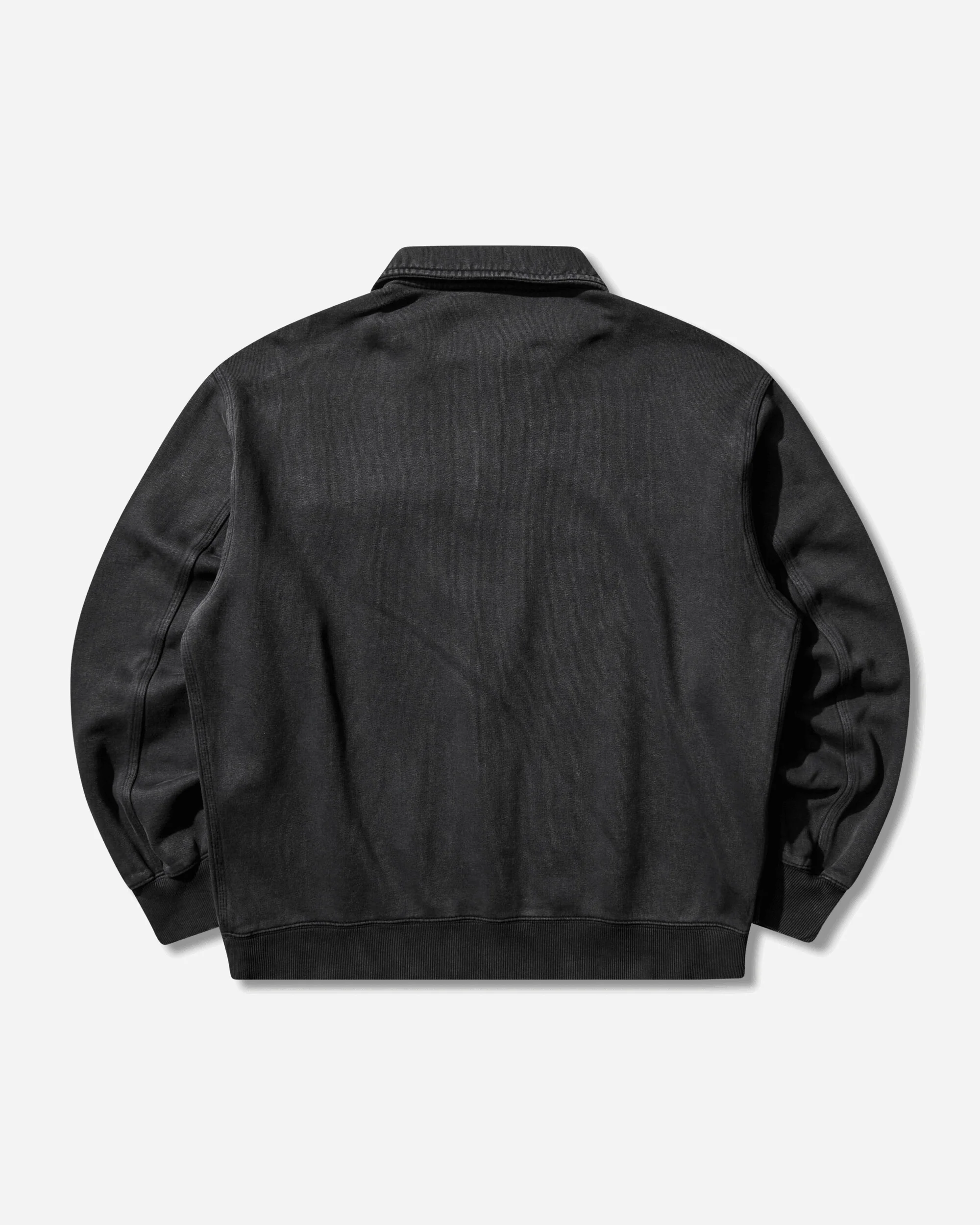 Men's Half Zip Detroit Sweatshirt Black - Image 2