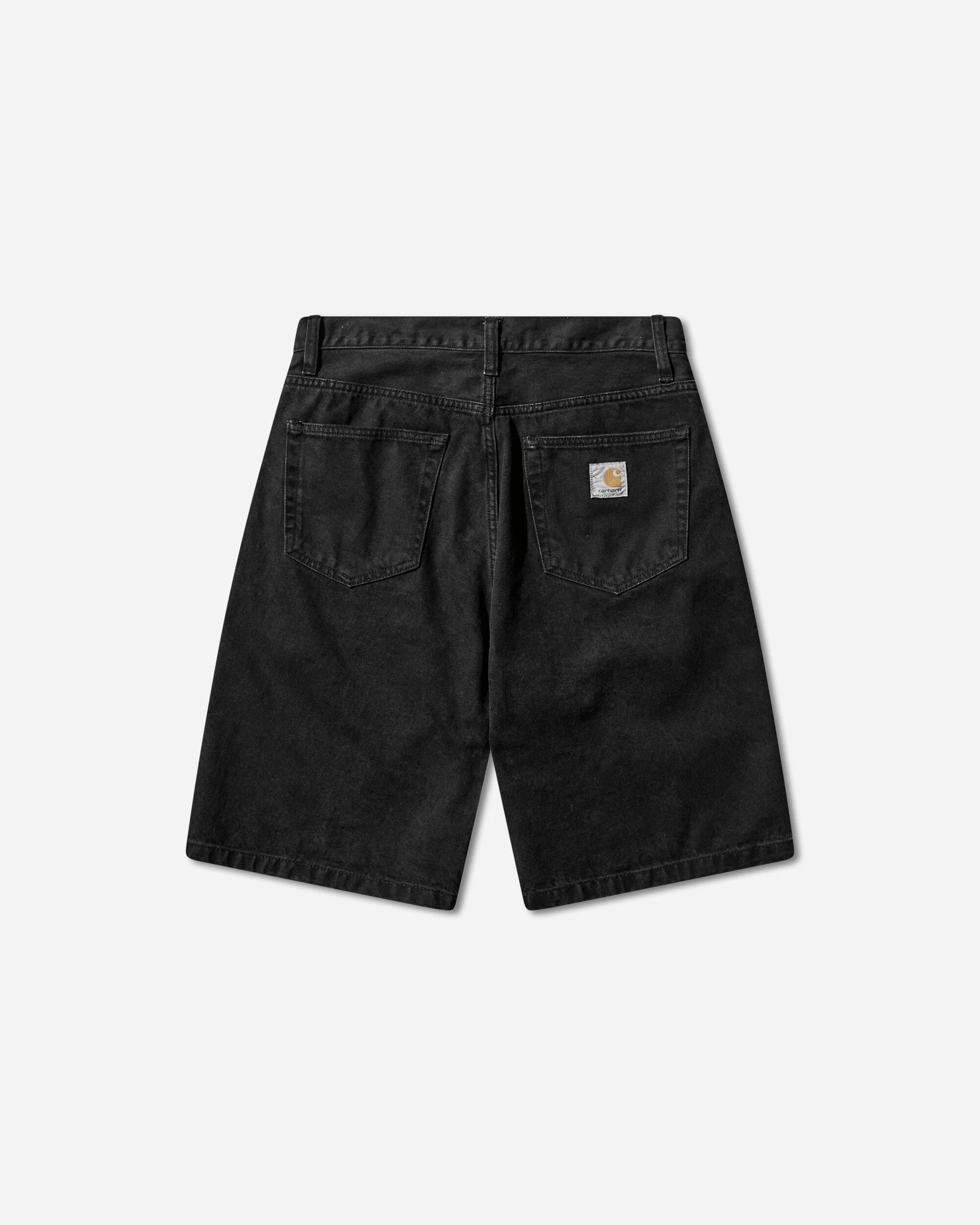 Men's Landon Shorts Black (Stone Washed) - Image 2