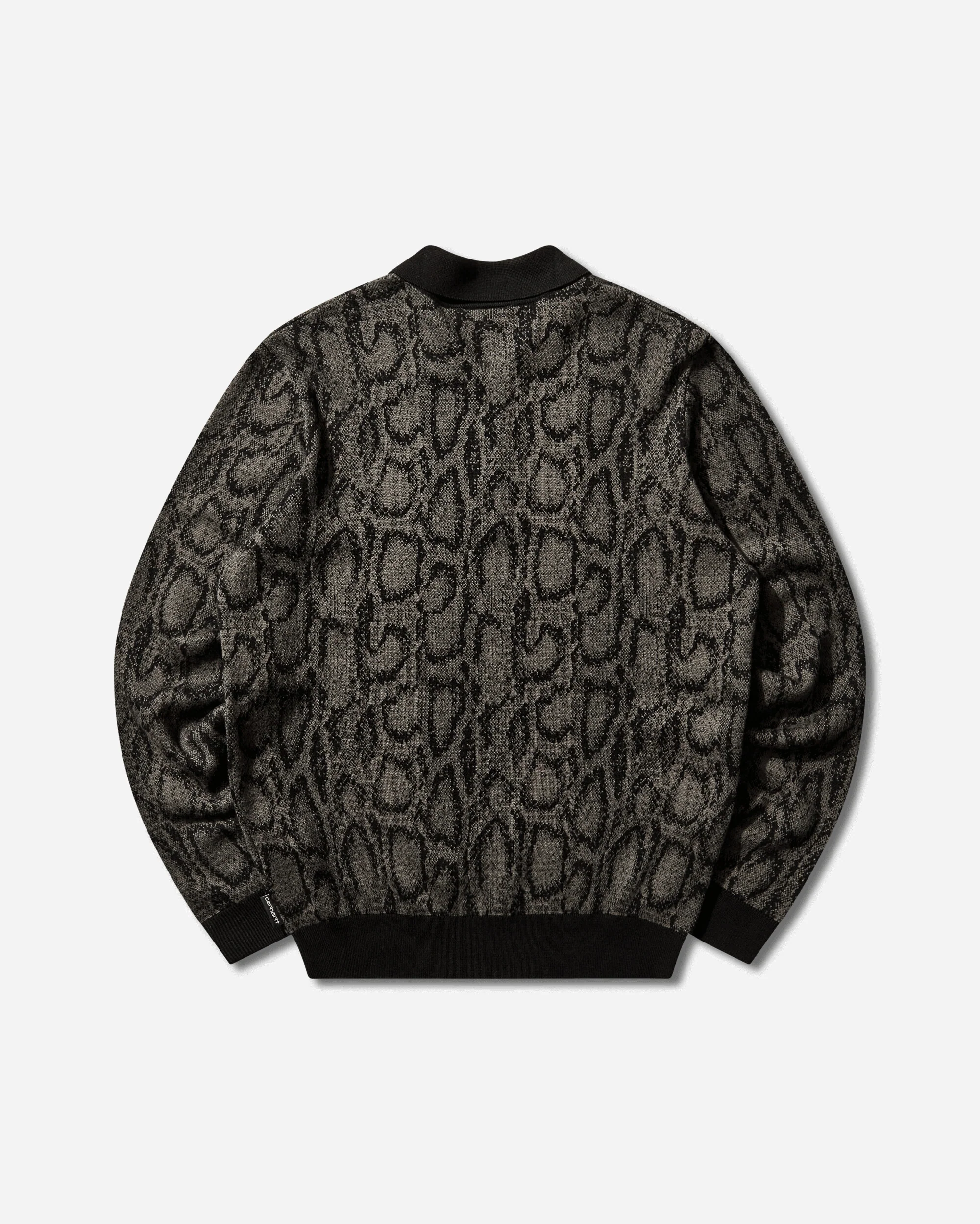 Men's Snake Longsleeve Polo Snake Camo - Image 2