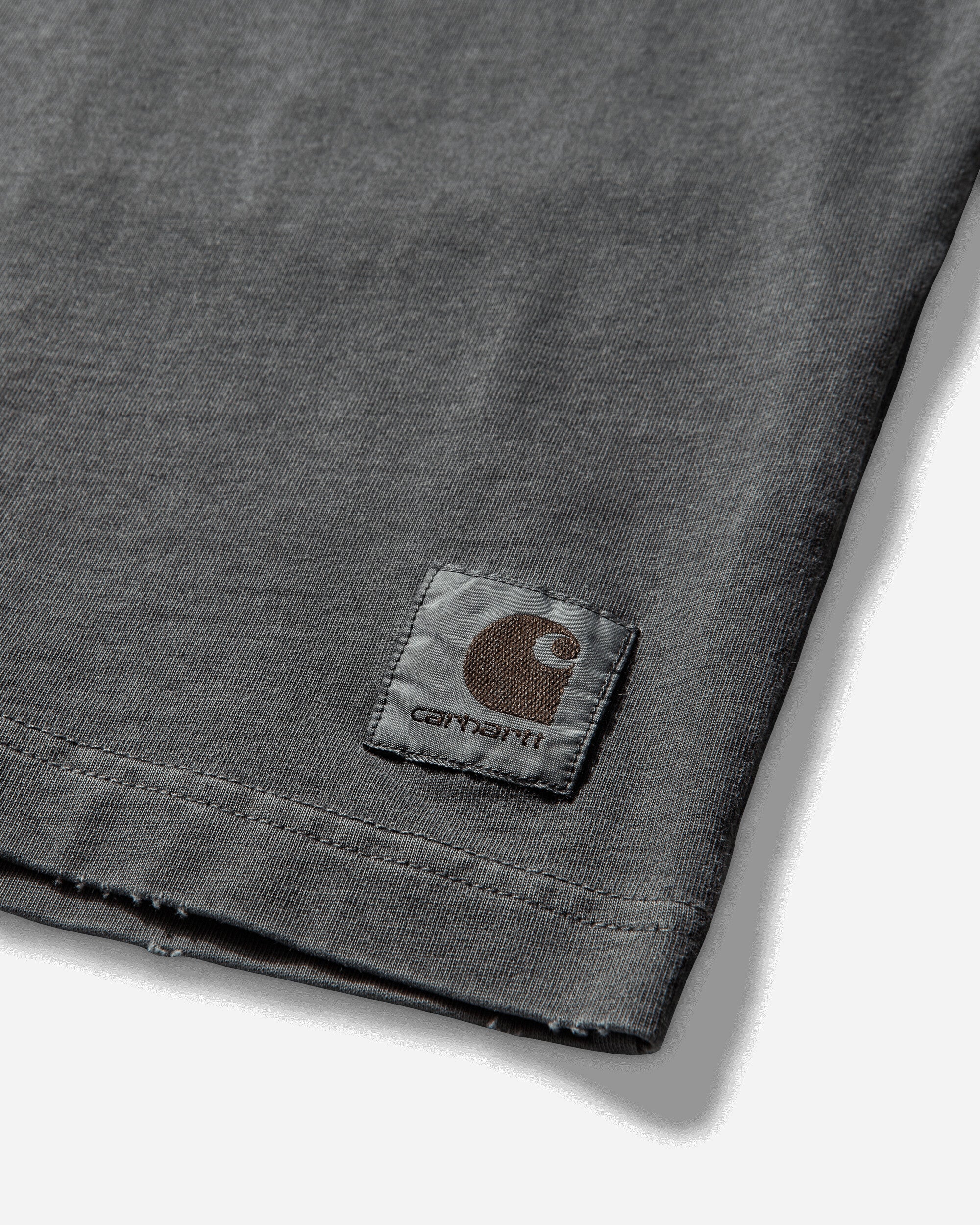 Men's Torion Pocket Longsleeve T-Shirt Black (Grind Washed) - Image 3