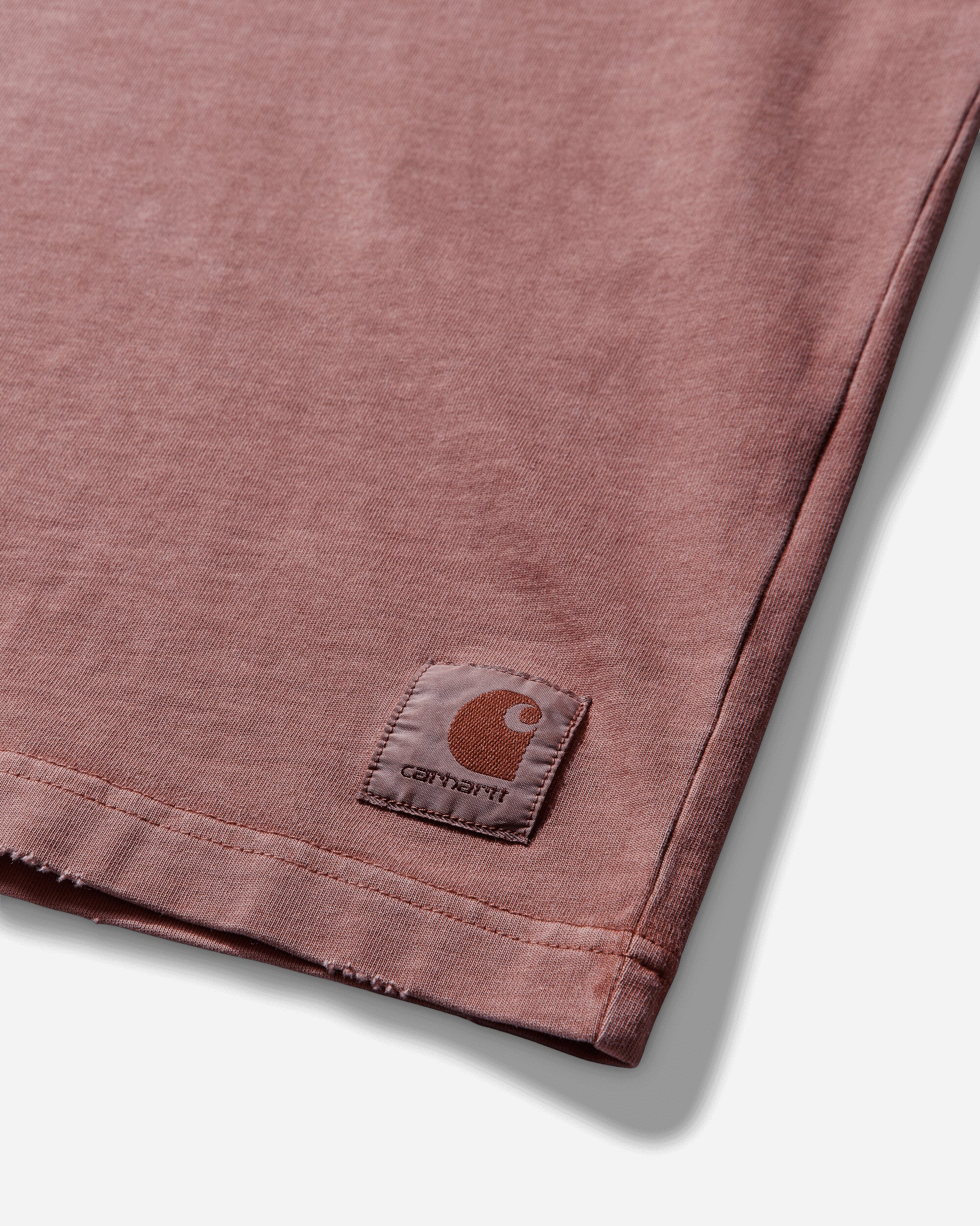 Men's Torion Pocket Longsleeve T-Shirt Marsala (Grind Washed) - Image 4