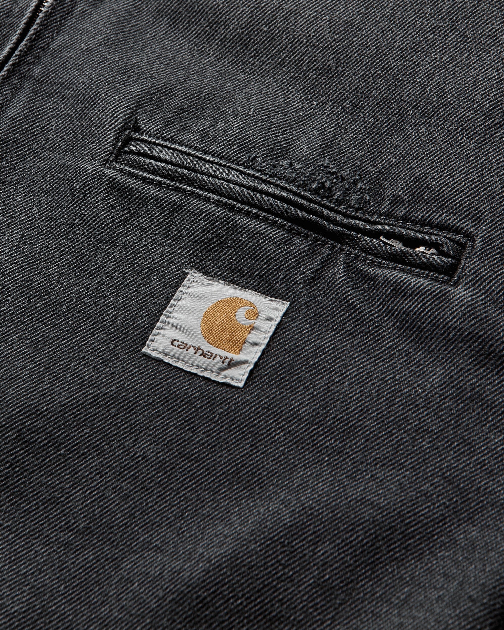 Men's OG Detroit Jacket Black (Grind Washed) - Image 4