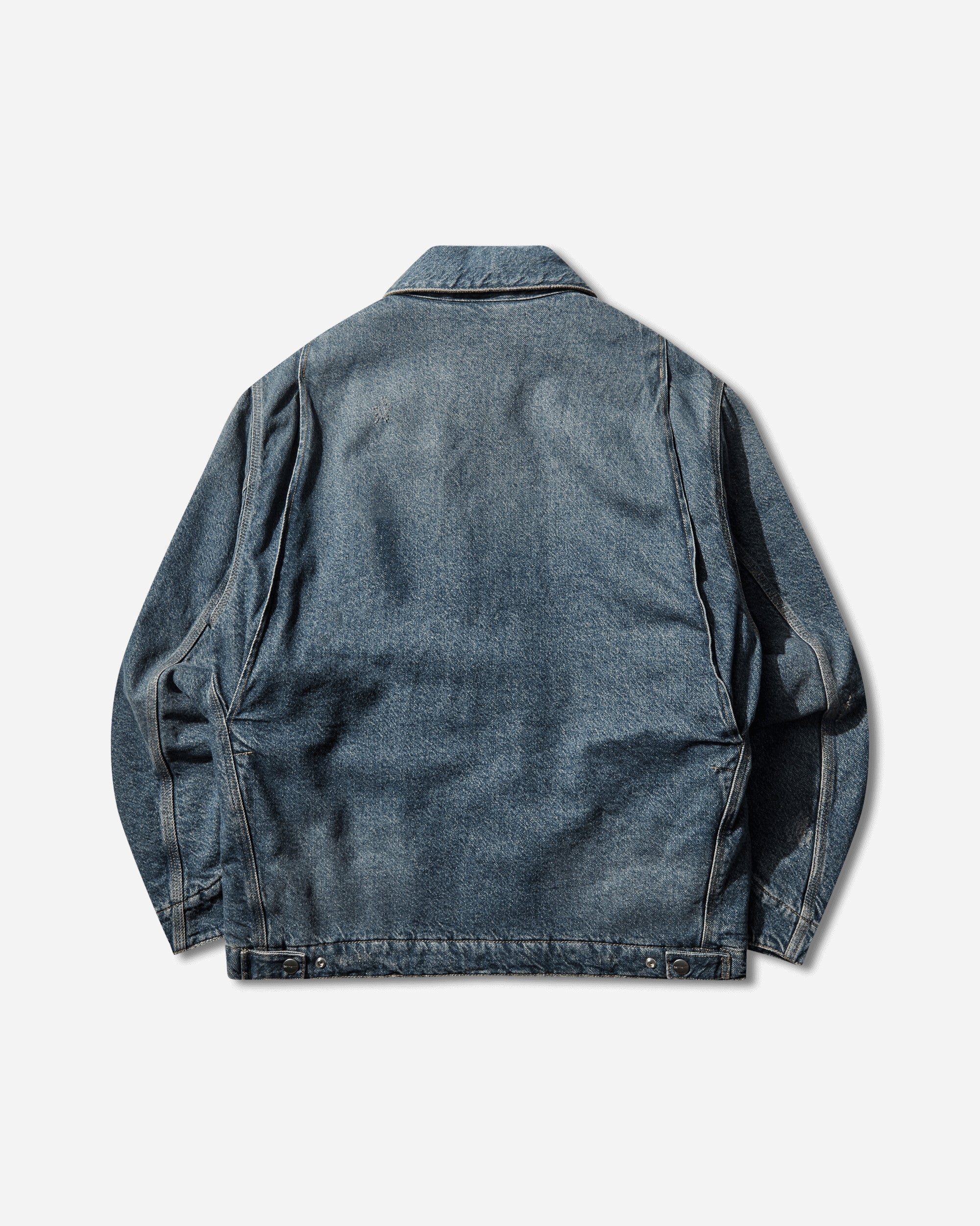 Men's OG Detroit Jacket Blue (Grind Washed) - Image 2