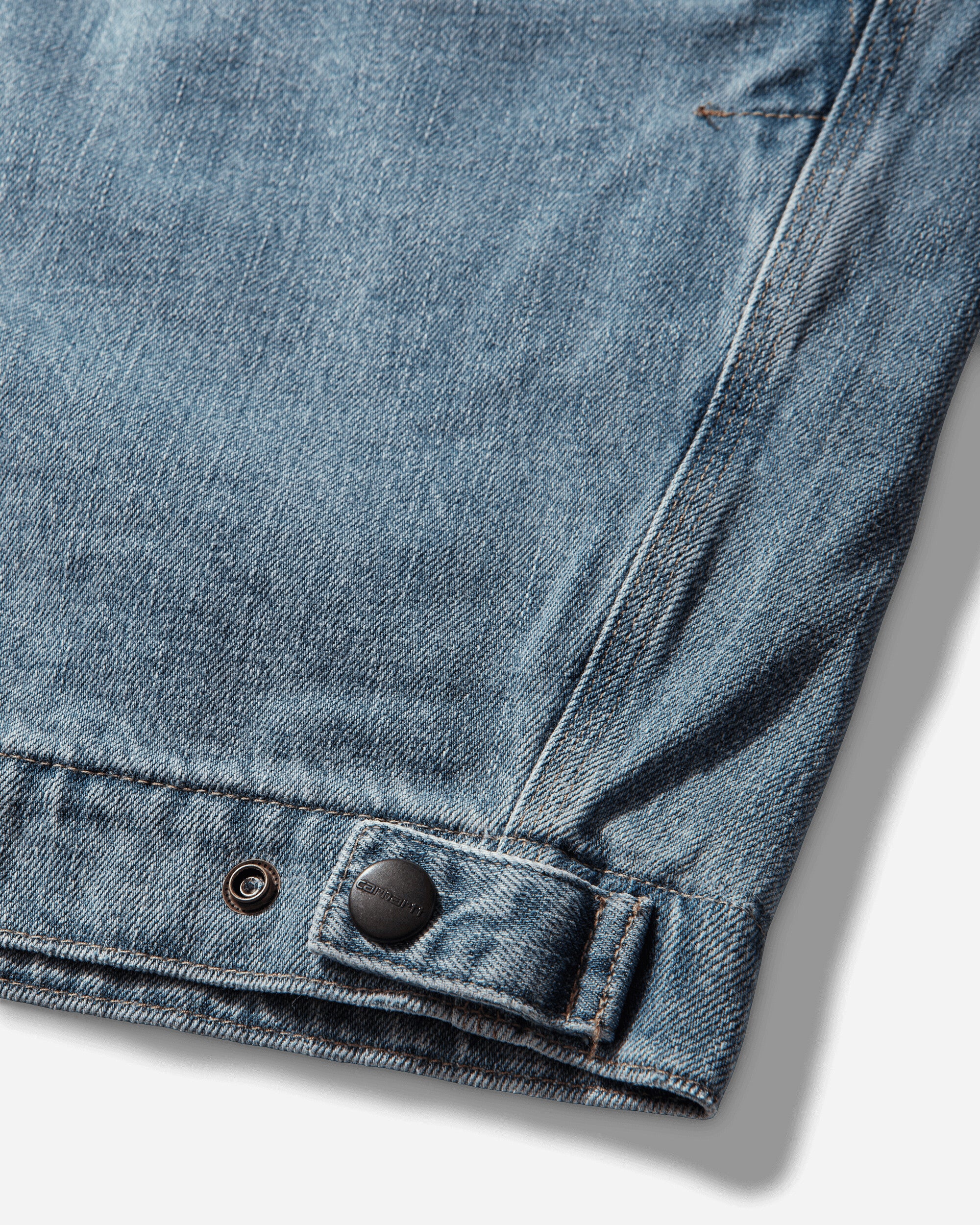 Men's OG Detroit Jacket Blue / Dusty H Brown (Burst Washed) - Image 4