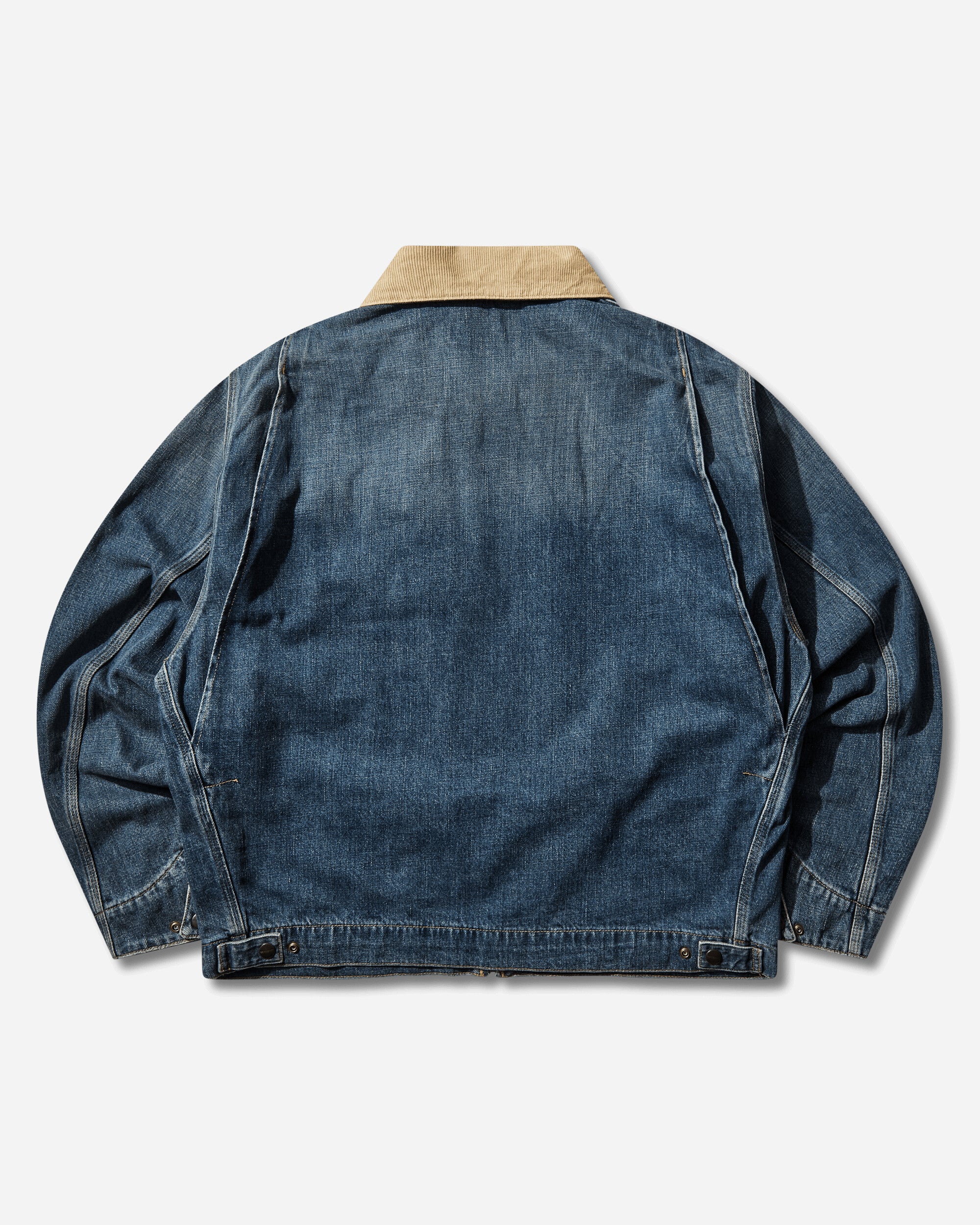 Men's OG Detroit Jacket Blue / Dusty H Brown - Image 2