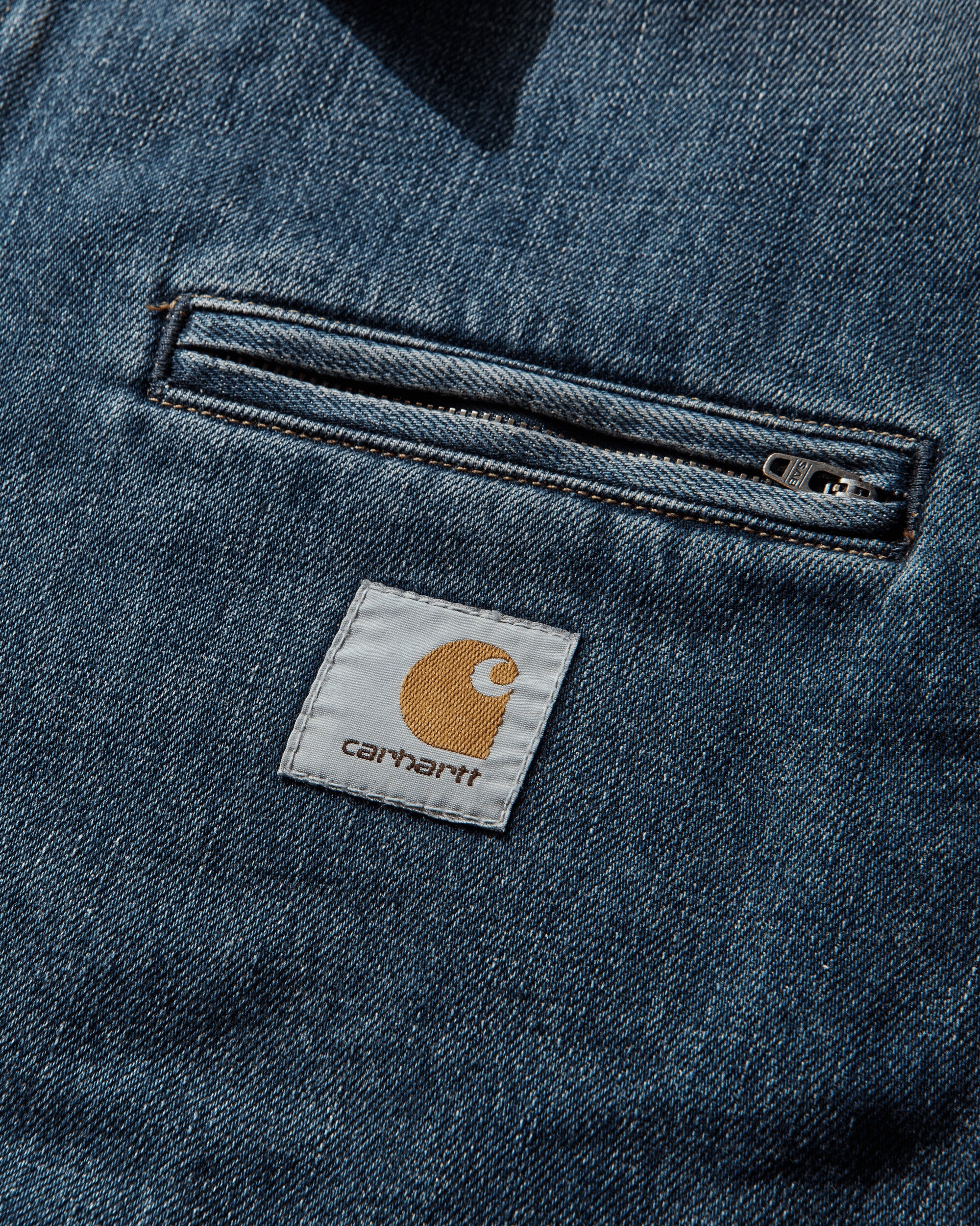 Men's OG Detroit Jacket Blue / Dusty H Brown - Image 3