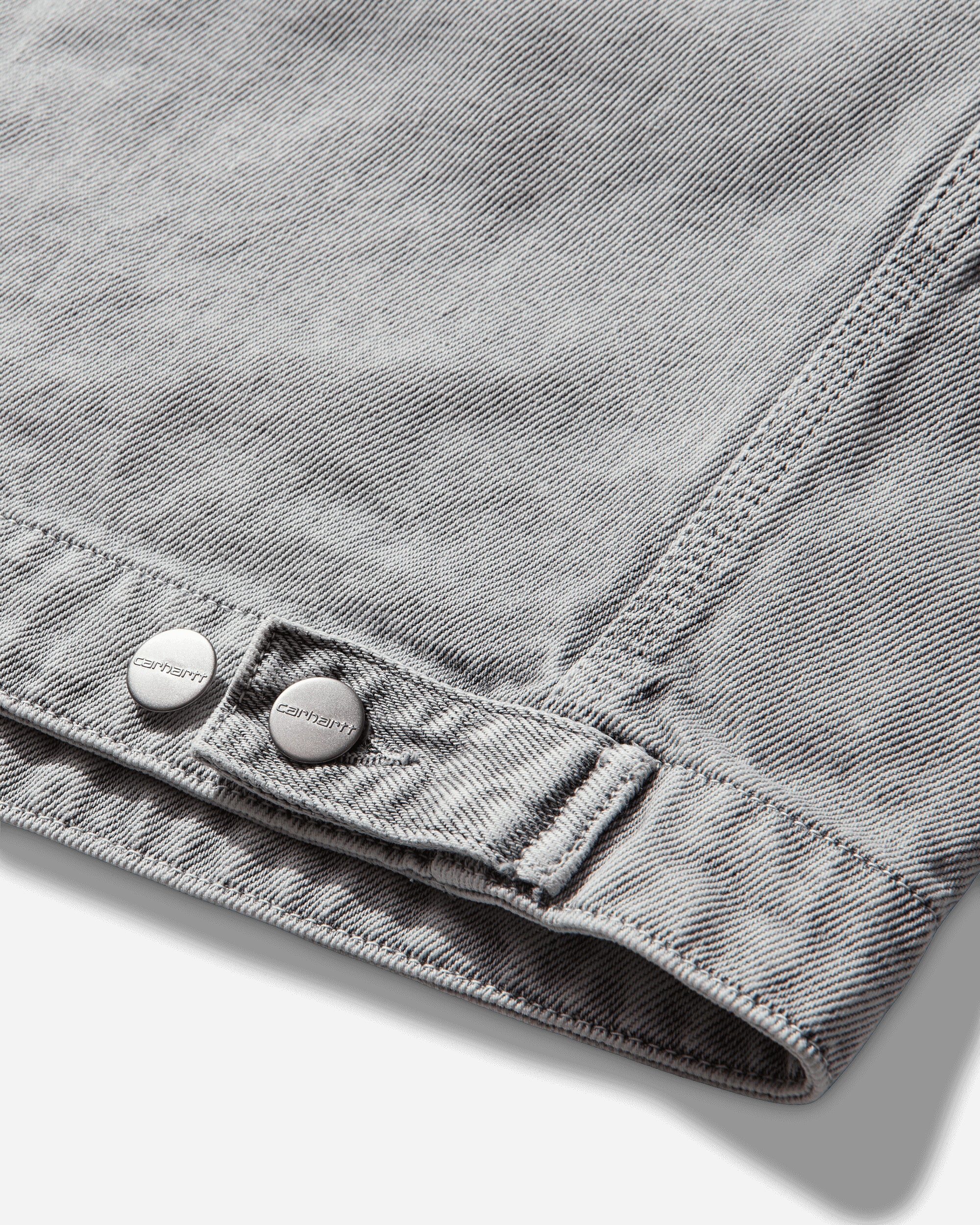 Men's OG Double Front Jacket Black (Chalk Wash) - Image 3