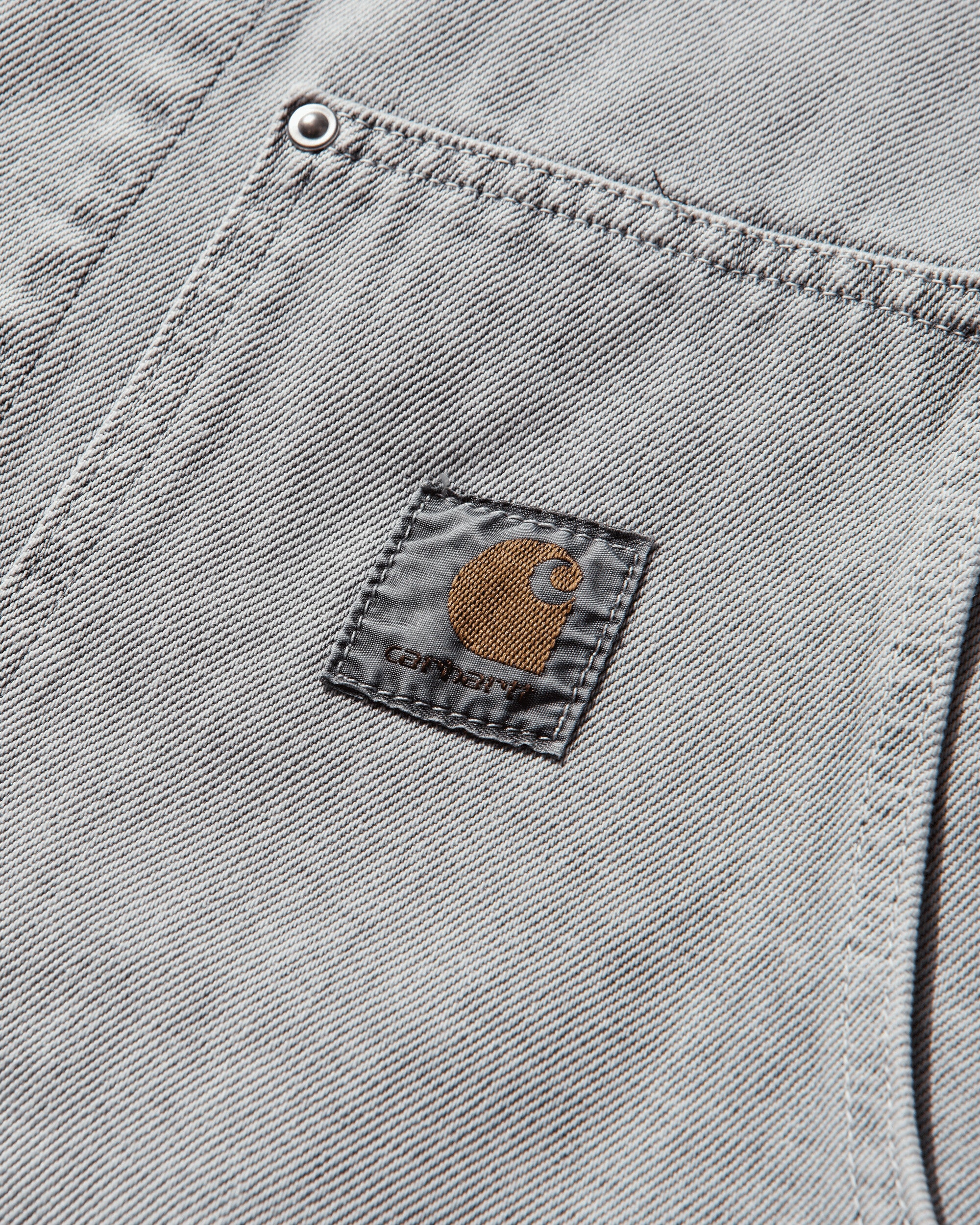 Men's OG Double Front Jacket Black (Chalk Wash) - Image 4
