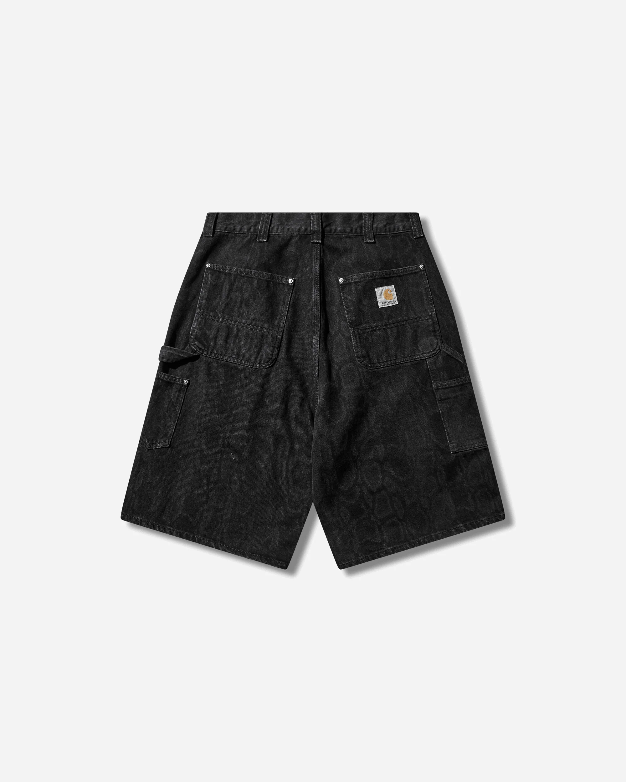 Men's OG Double Knee Shorts Snake Camo / Black (Heavy Stone Wash) - Image 2