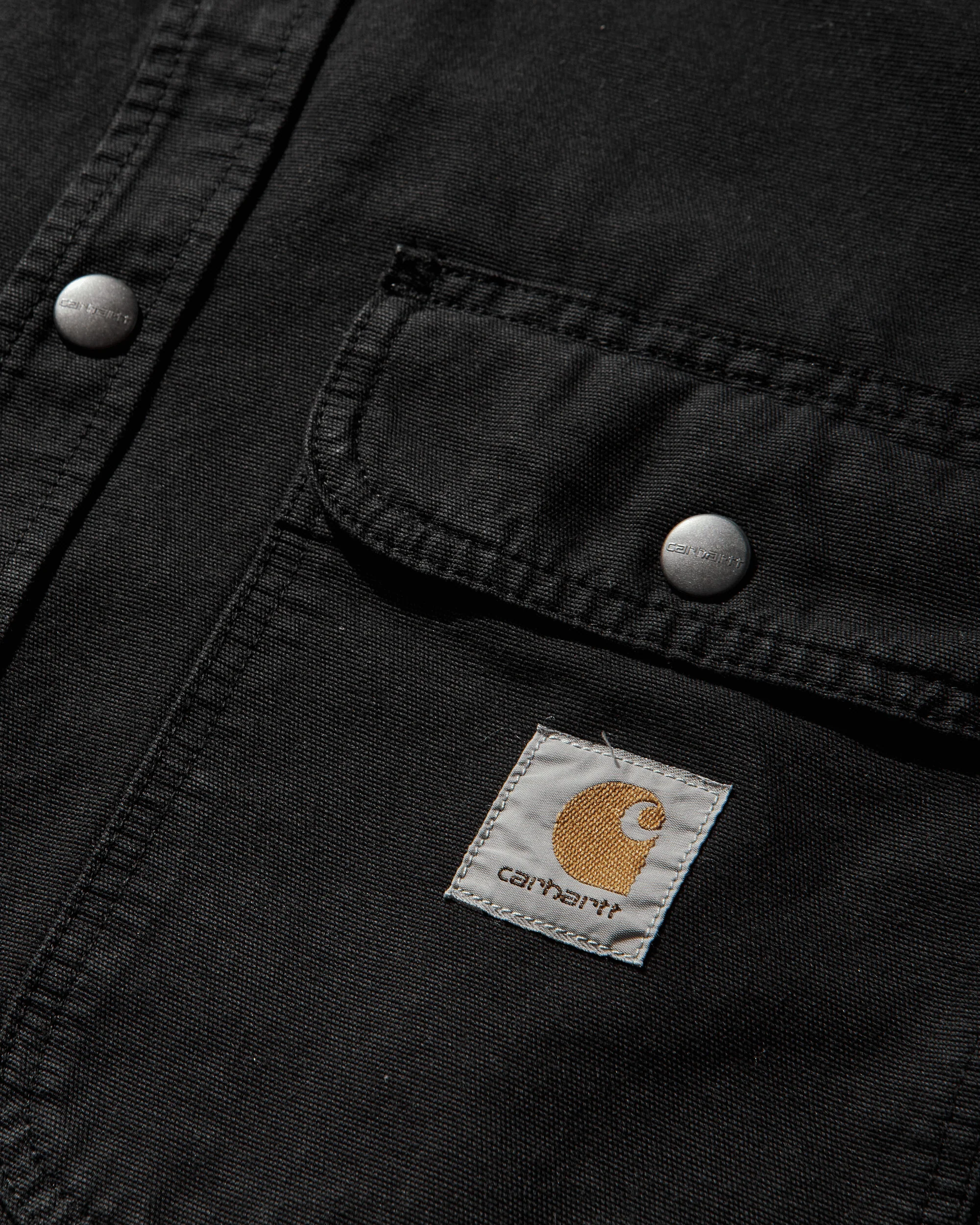 Men's Prescott Shirt Jacket Black - Image 3