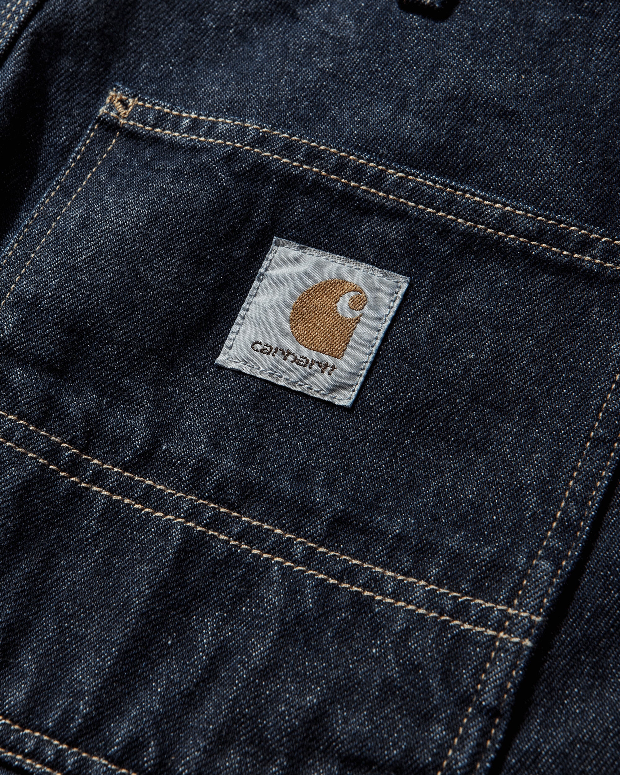 Men's Single Knee Shorts Blue (Rinsed) - Image 3