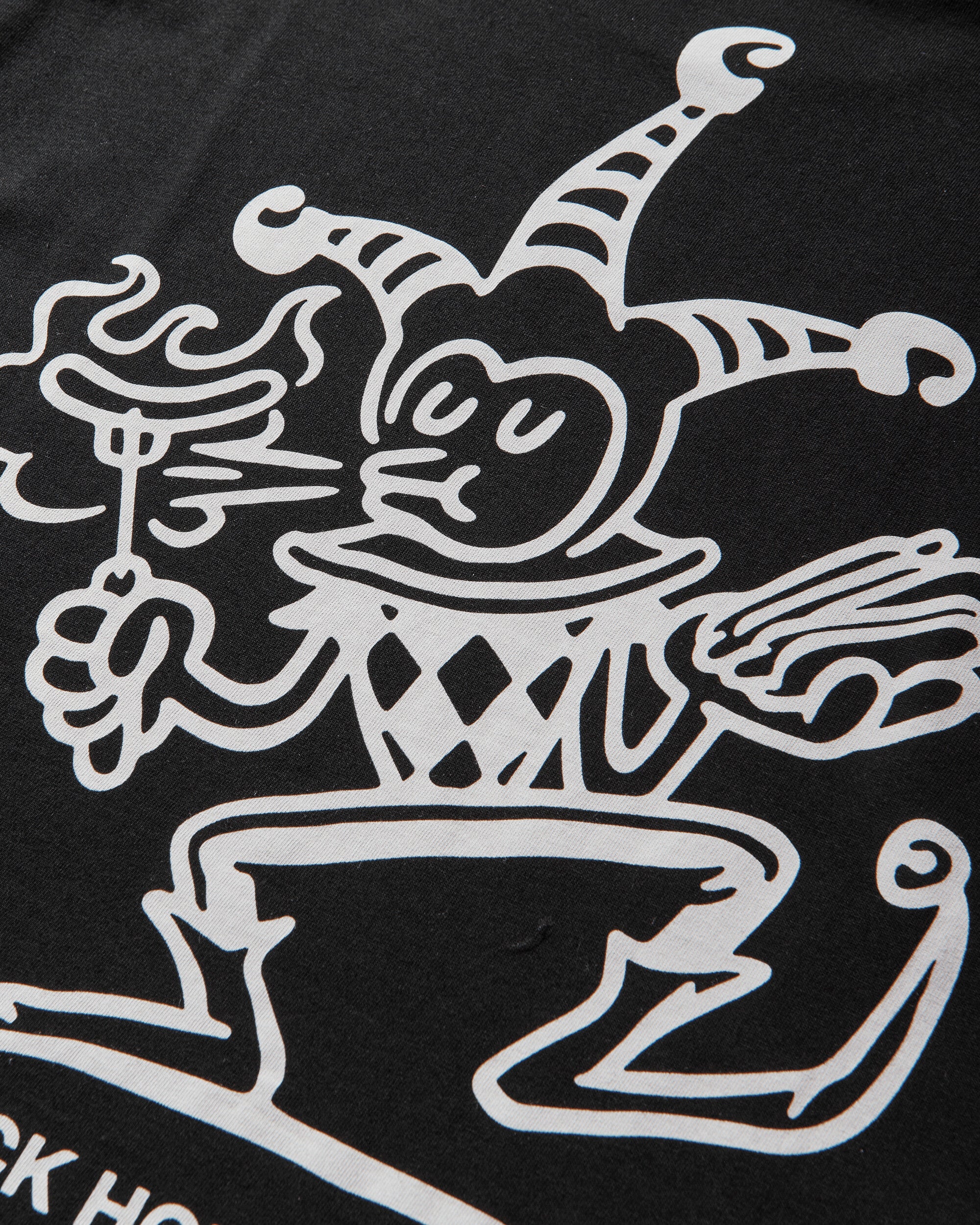 Men's Harlequin BBQ T-Shirt Black - Image 3
