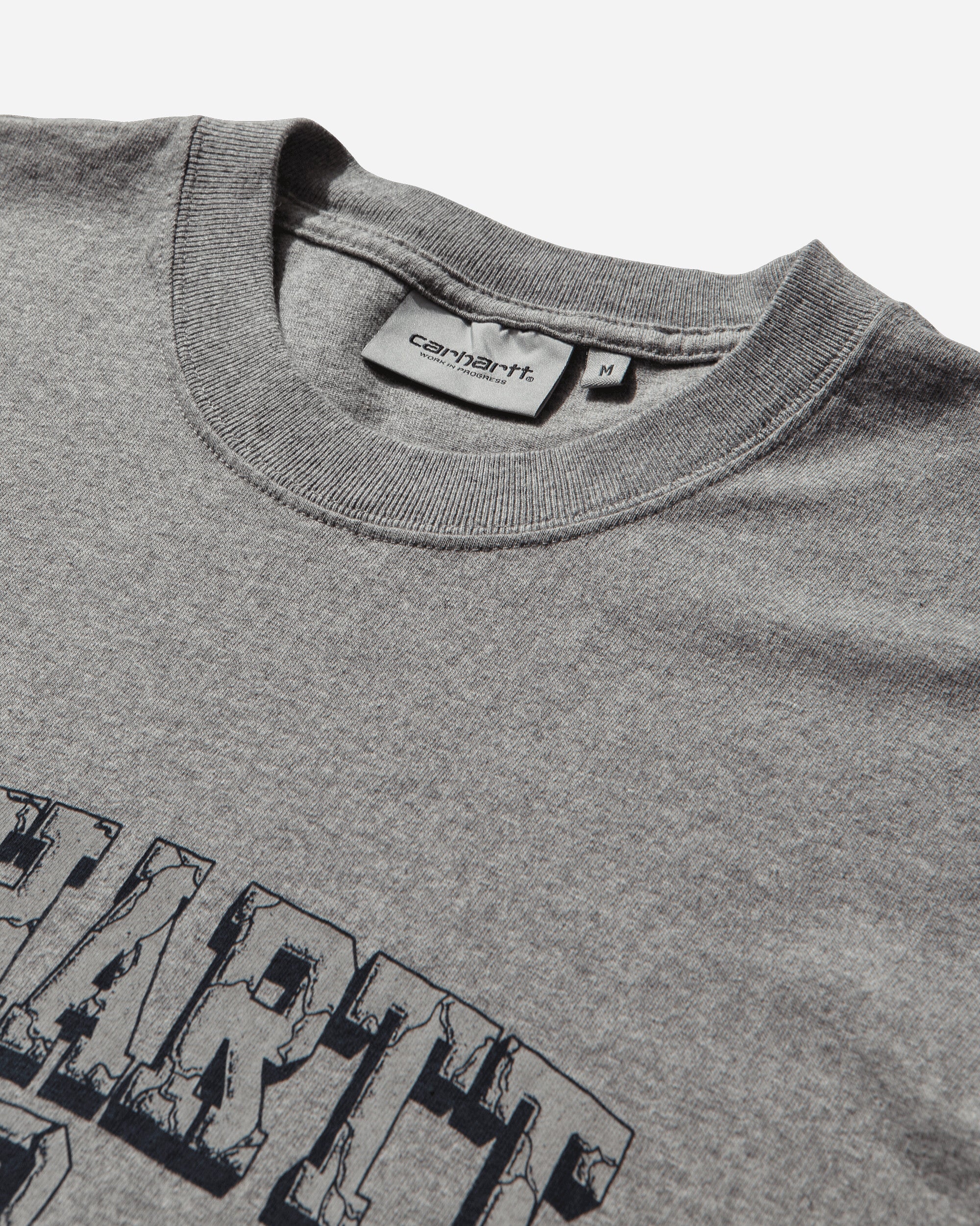 Men's Heavy Duty T-Shirt Grey - Image 3