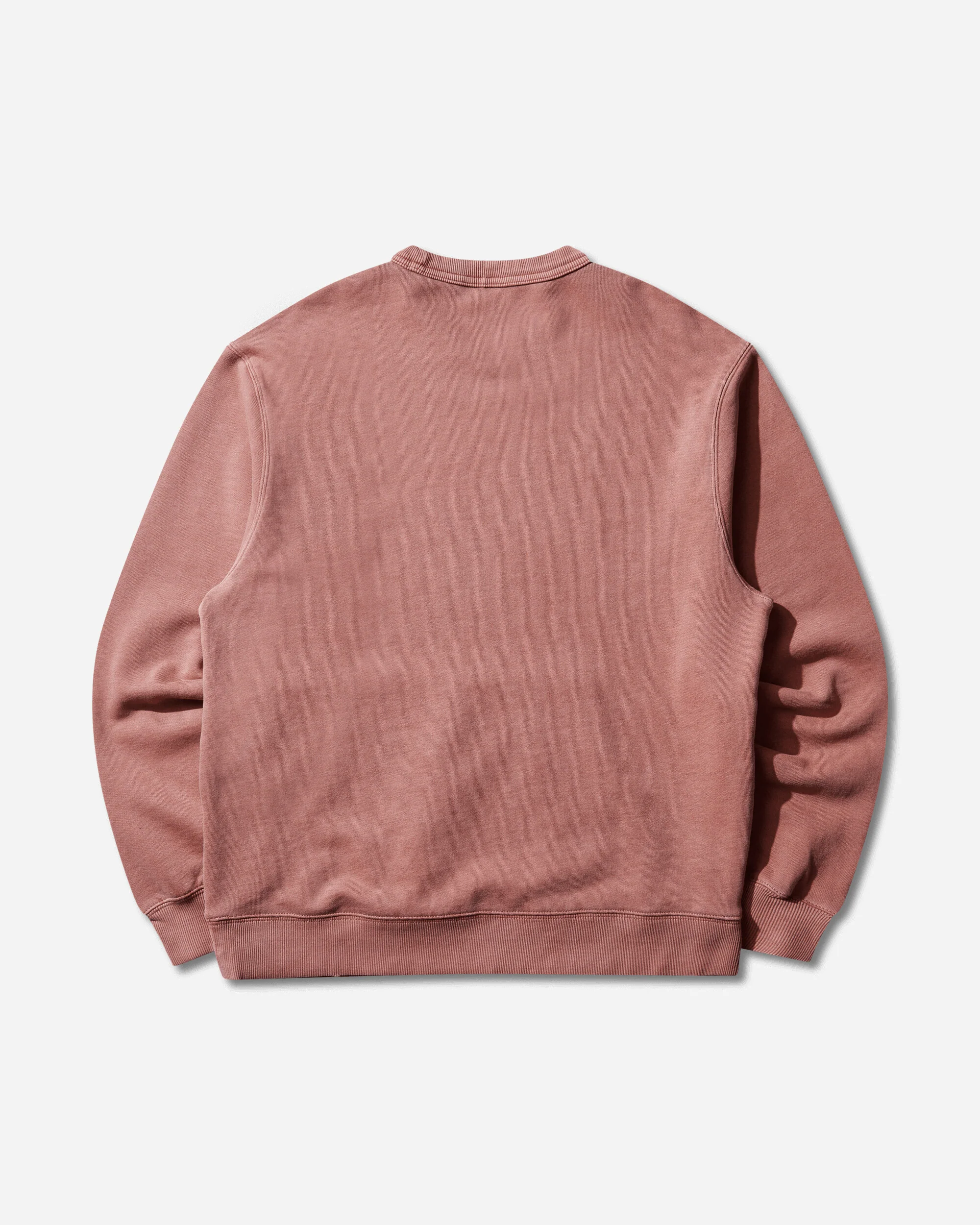 Men's Torion Pocket Crewneck Sweatshirts Marsala (Grind Washed) - Image 2