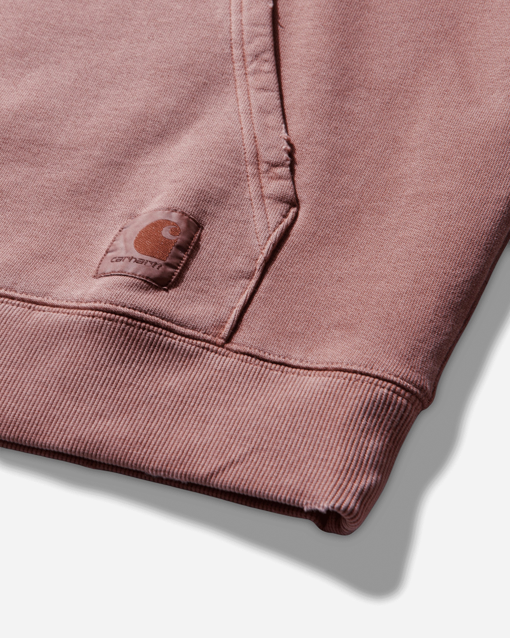Men's Torion Pocket Crewneck Sweatshirts Marsala (Grind Washed) - Image 3