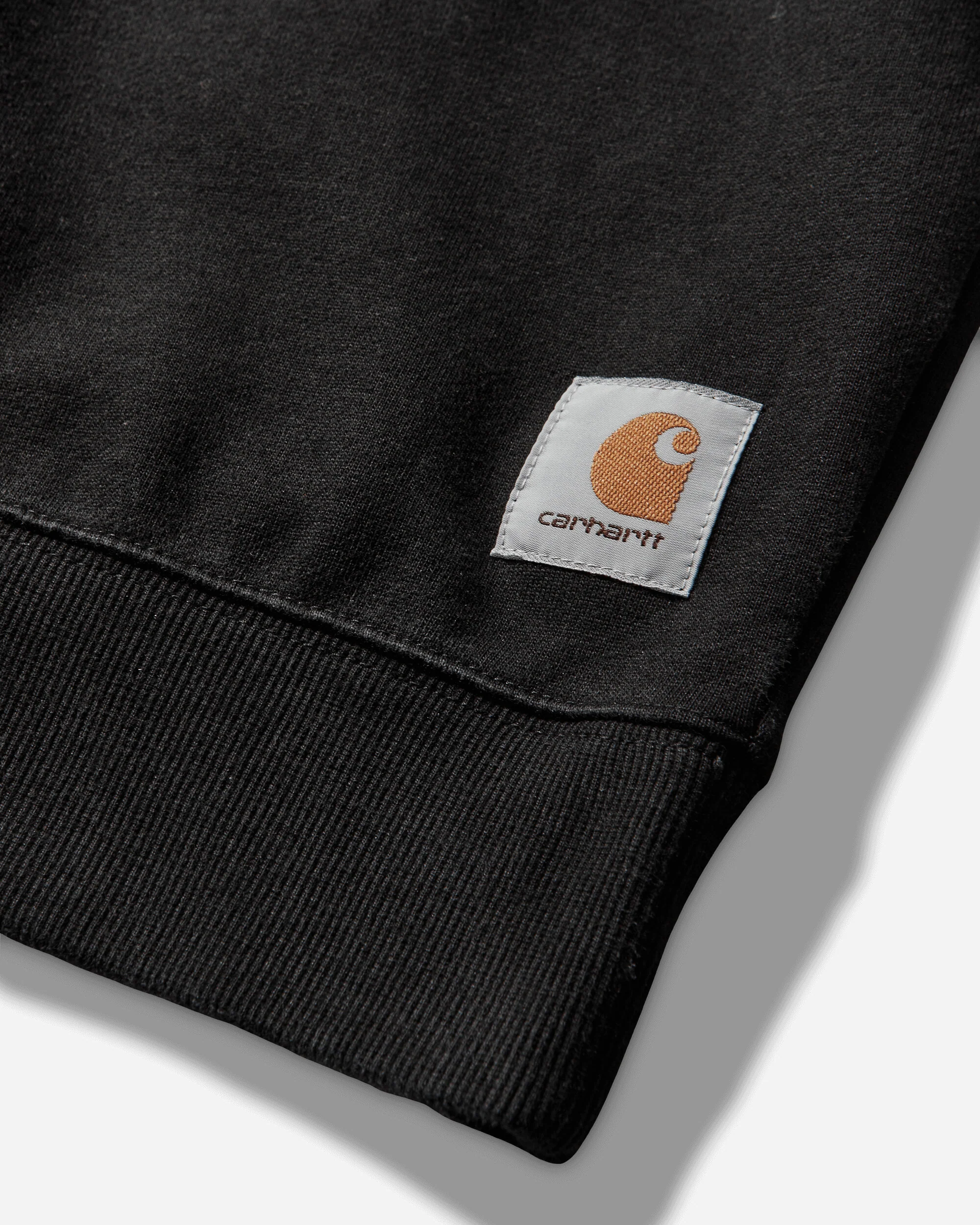 Men's WIP III Sweatshirt Black (Heavy Stone Wash) - Image 4