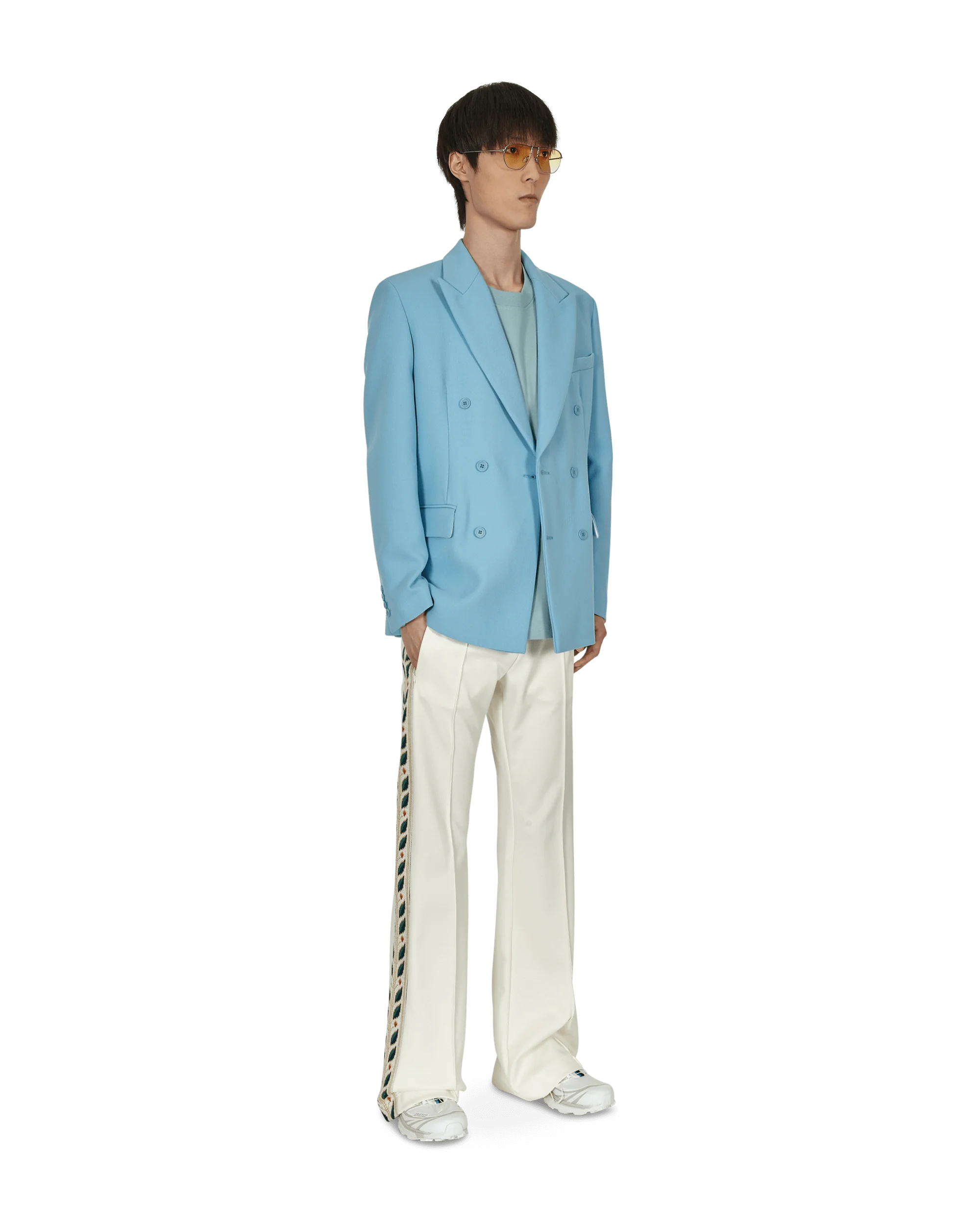 Laurel Tracksuit Pants White - Image 4