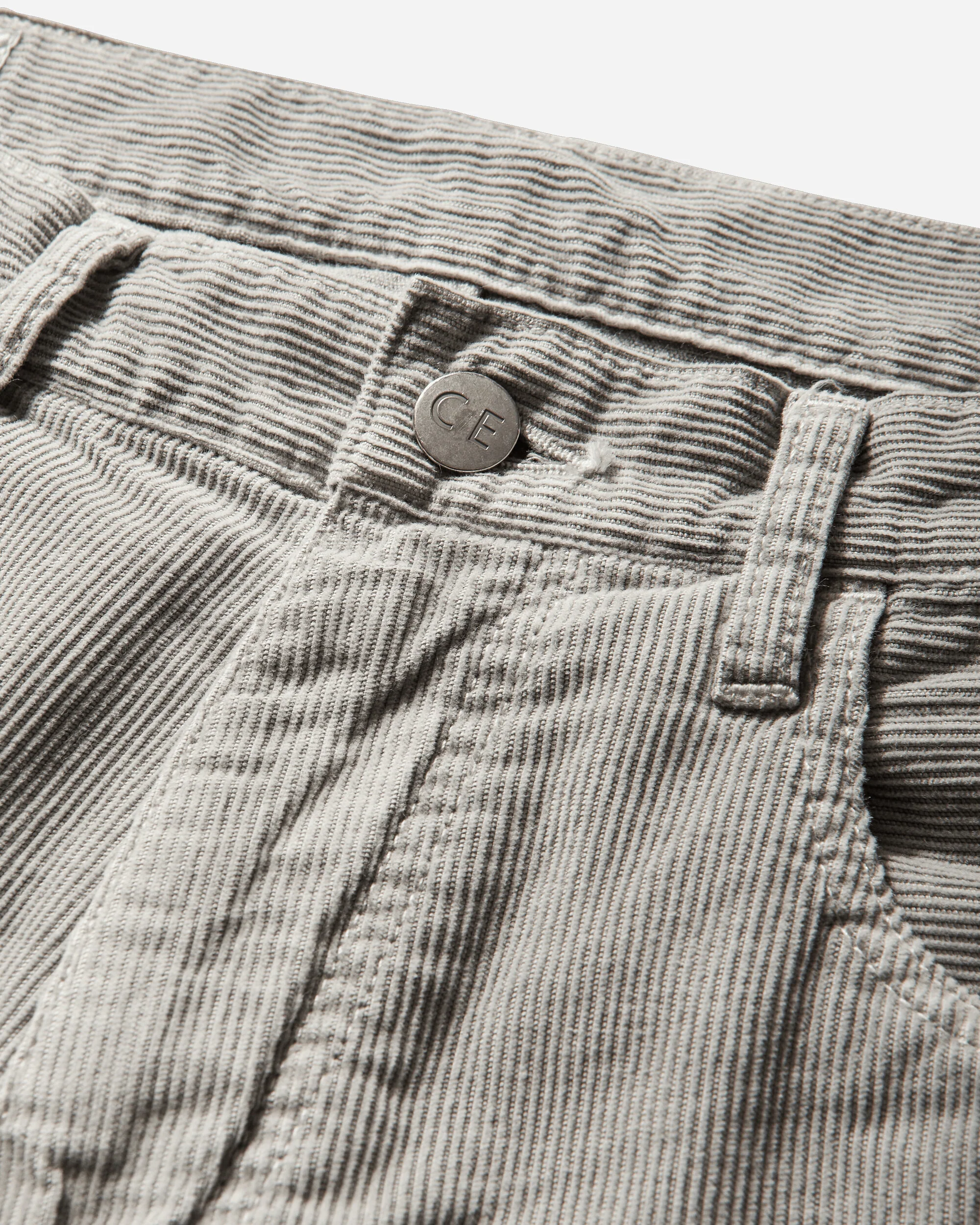 Men's 1992 Colour Cords Pants Grey - Image 4