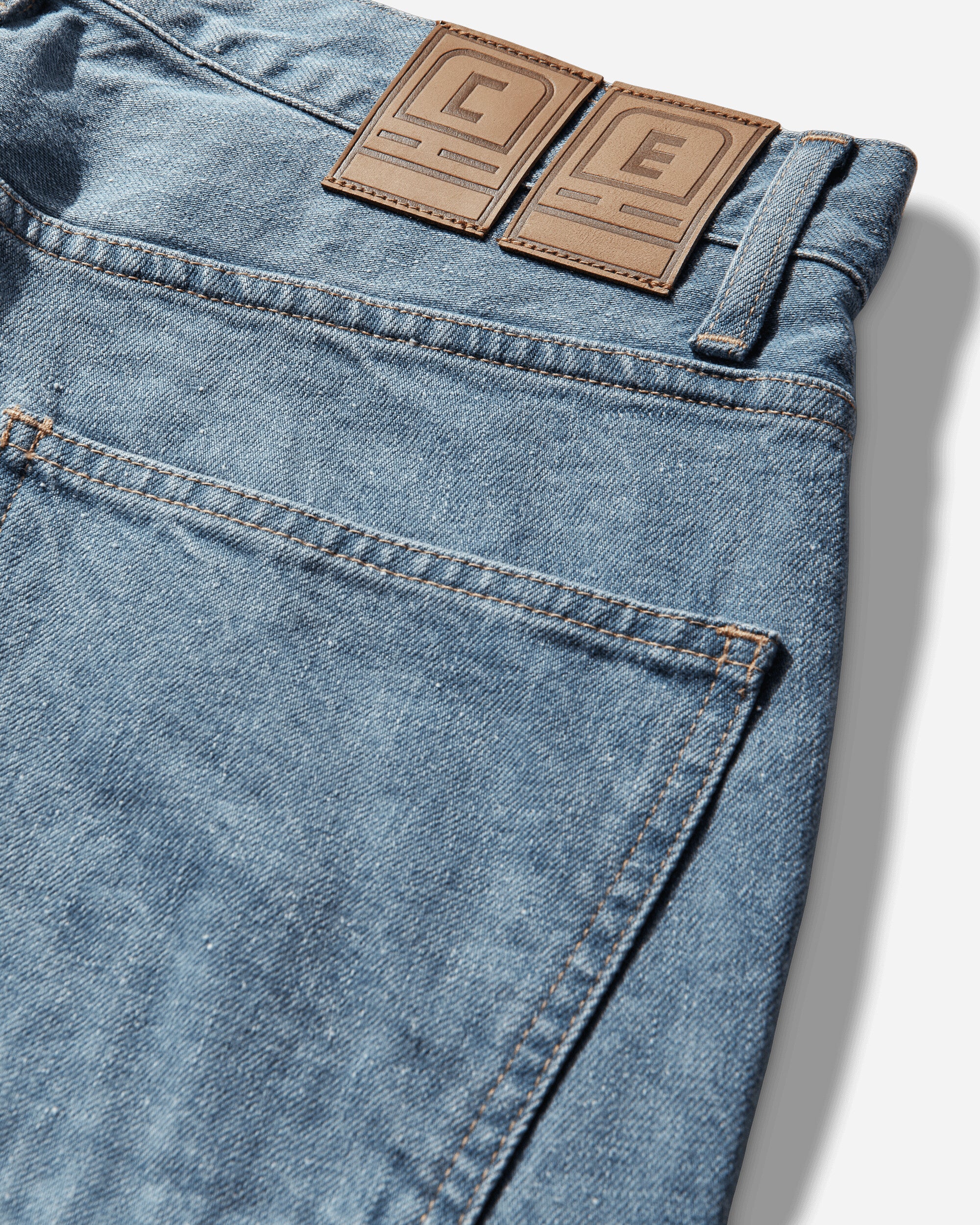 Men's 1992 Washed Nep Denim Pants Indigo - Image 3