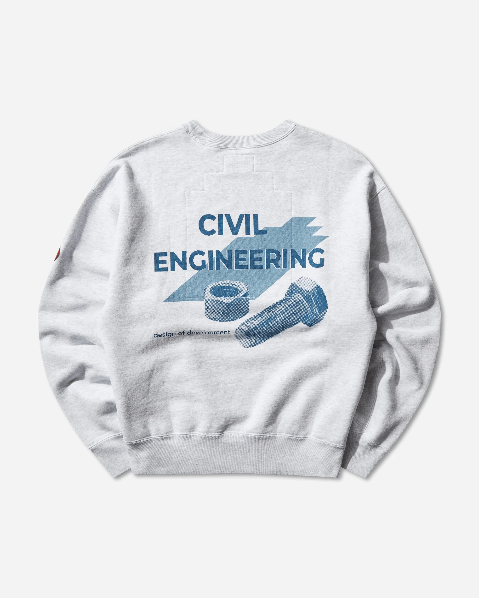 Men's AS HSF-001 Crewneck Sweatshirt Grey - Image 2