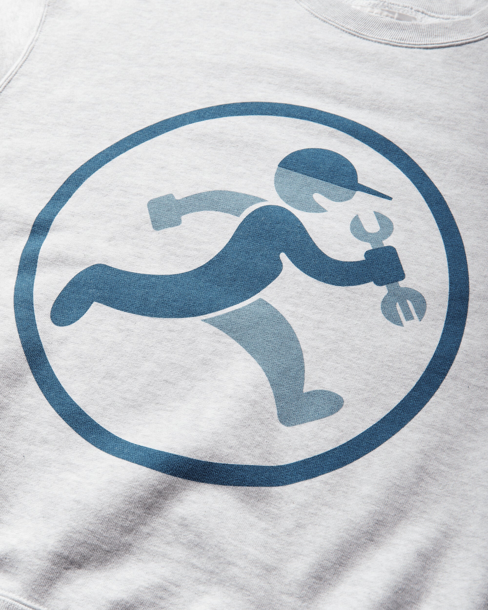 Men's AS HSF-001 Crewneck Sweatshirt Grey - Image 3