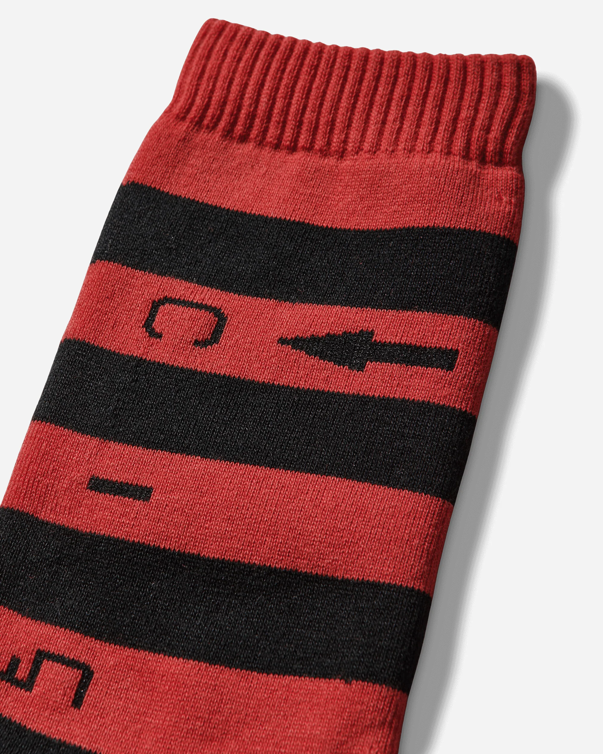 C.2 Stripe Socks Red - Image 3