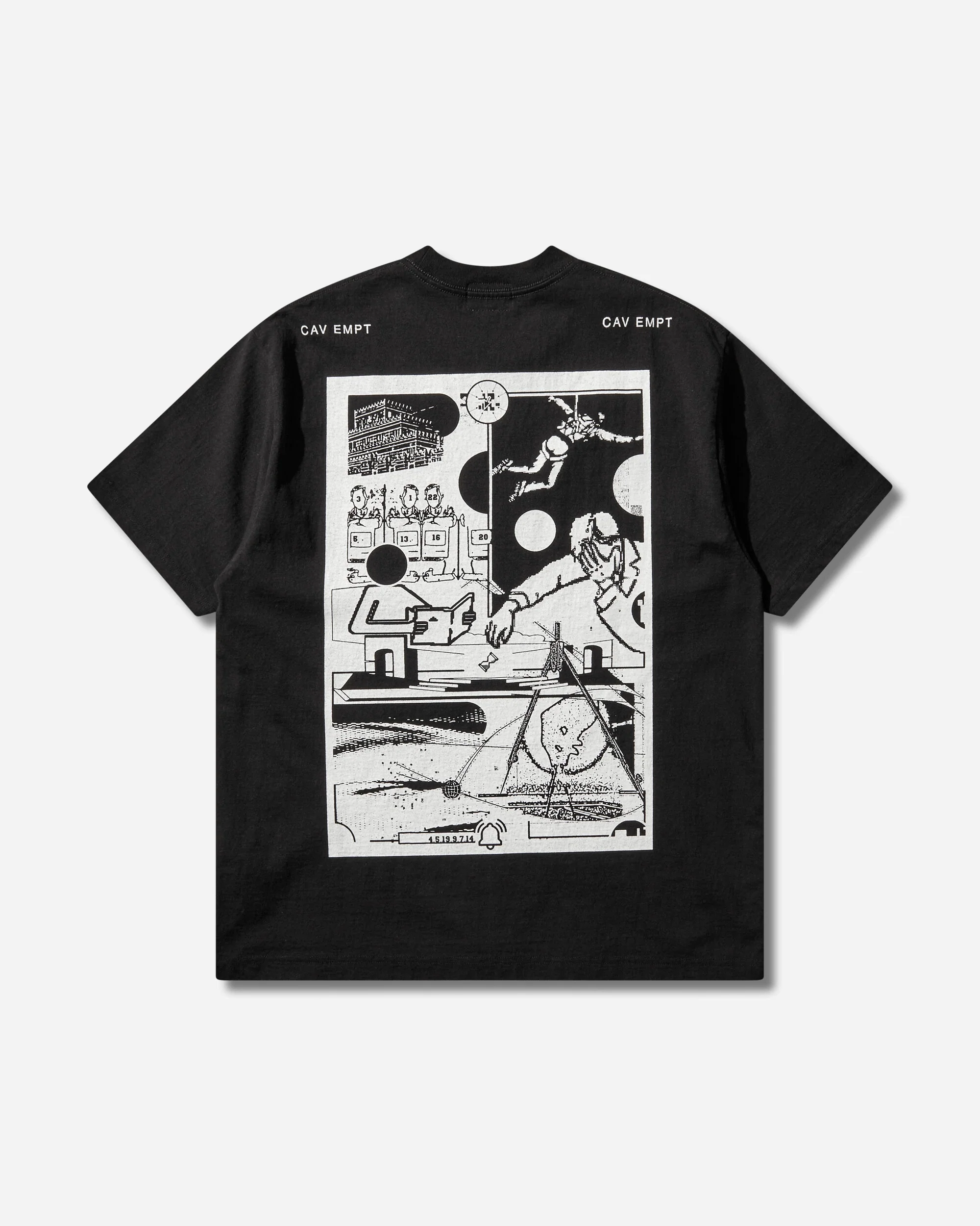 Men's MD Caveat Aedificator T-Shirt Black - Image 2