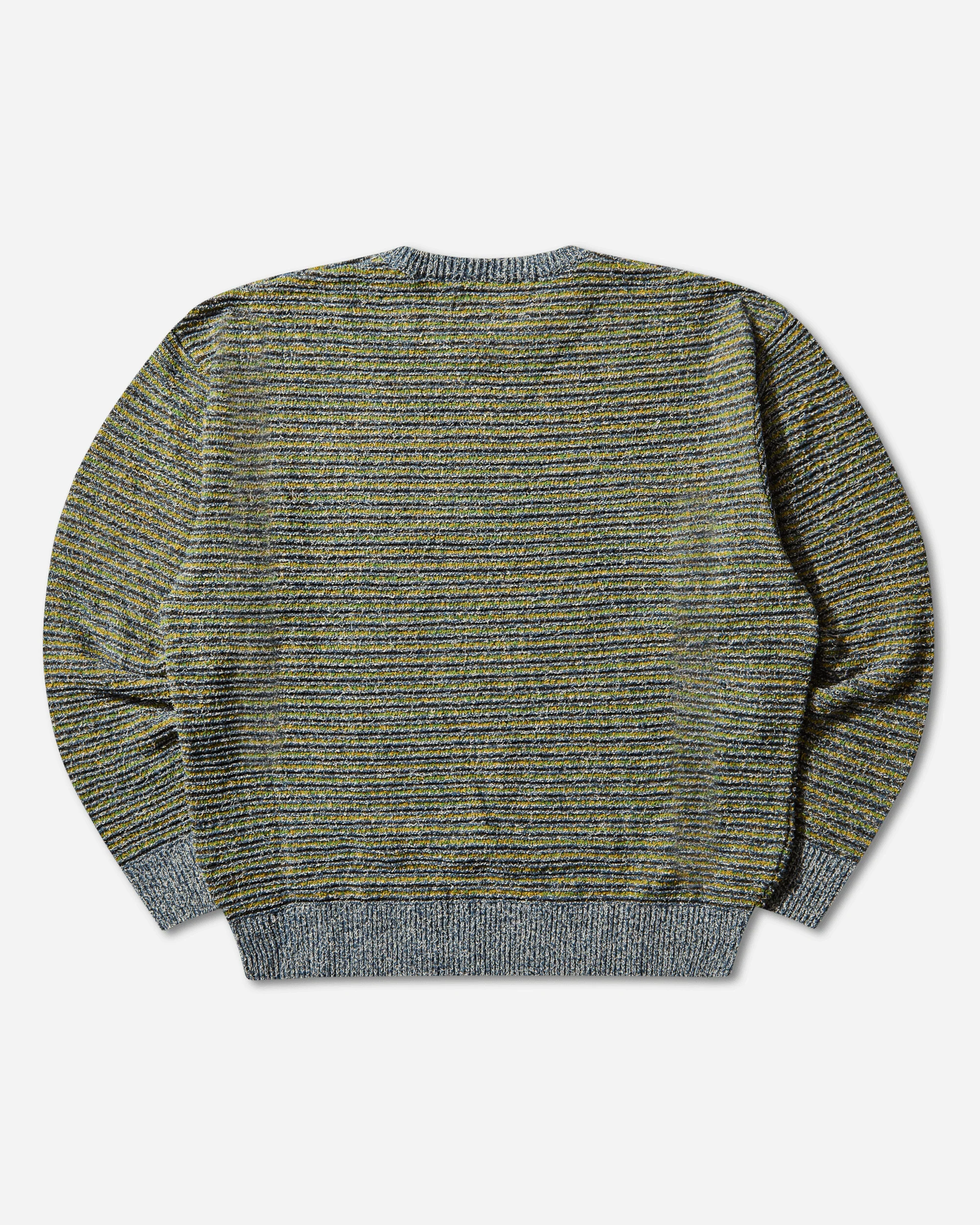 Men's Mix Colours Border Knit Sweater Multicolor - Image 2