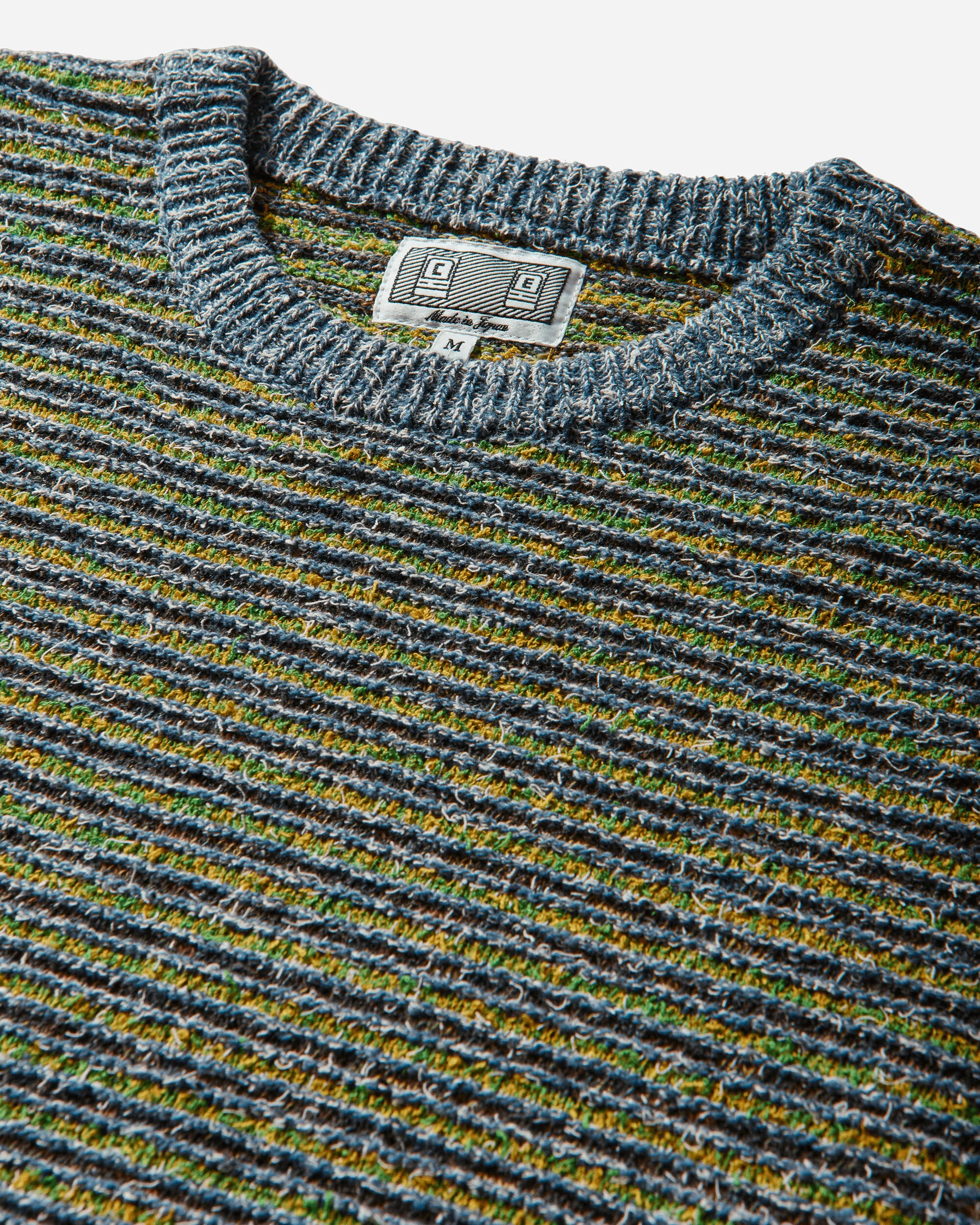 Men's Mix Colours Border Knit Sweater Multicolor - Image 3