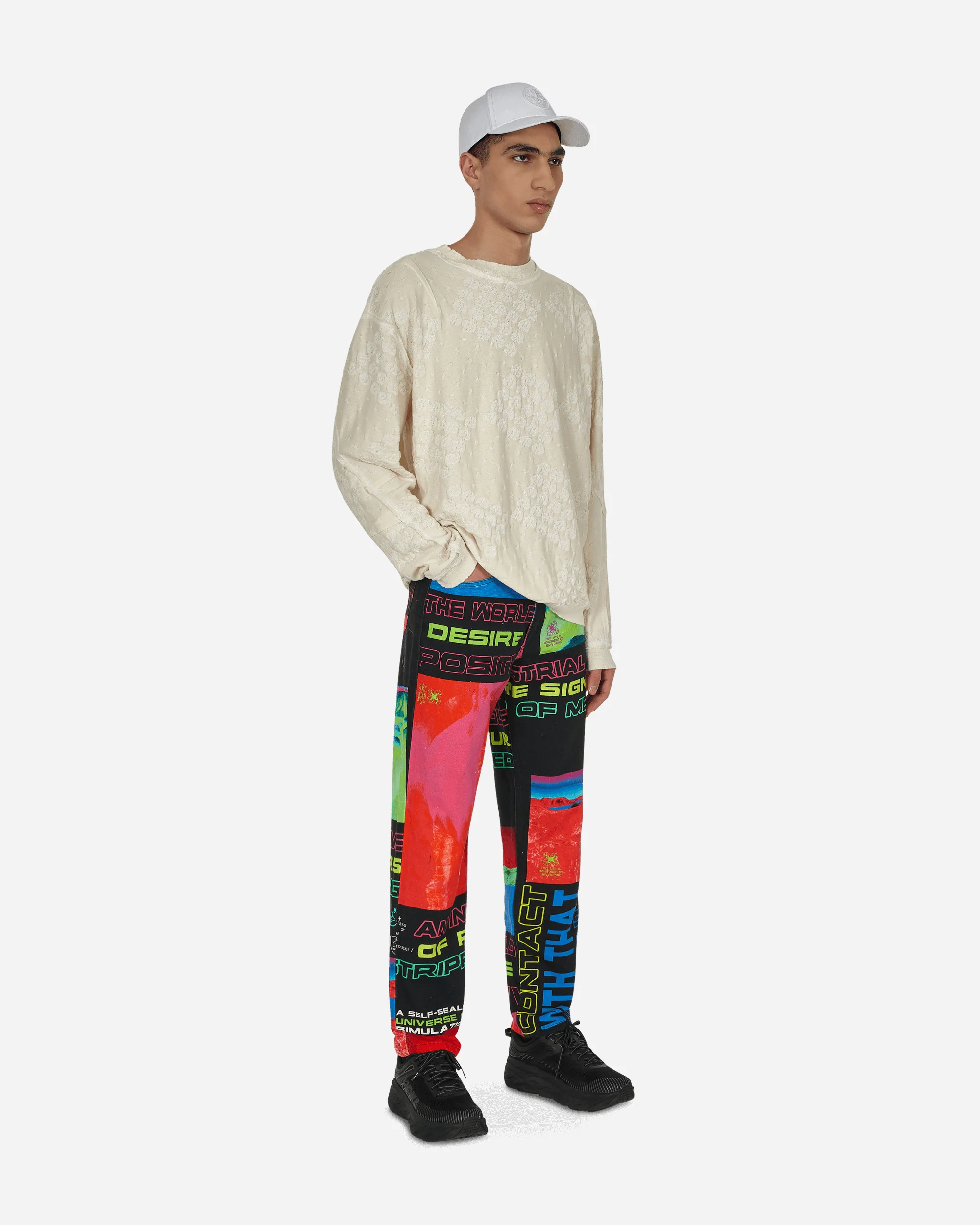 S.O.M 1994 Denim Pants Multicolor - Image 4