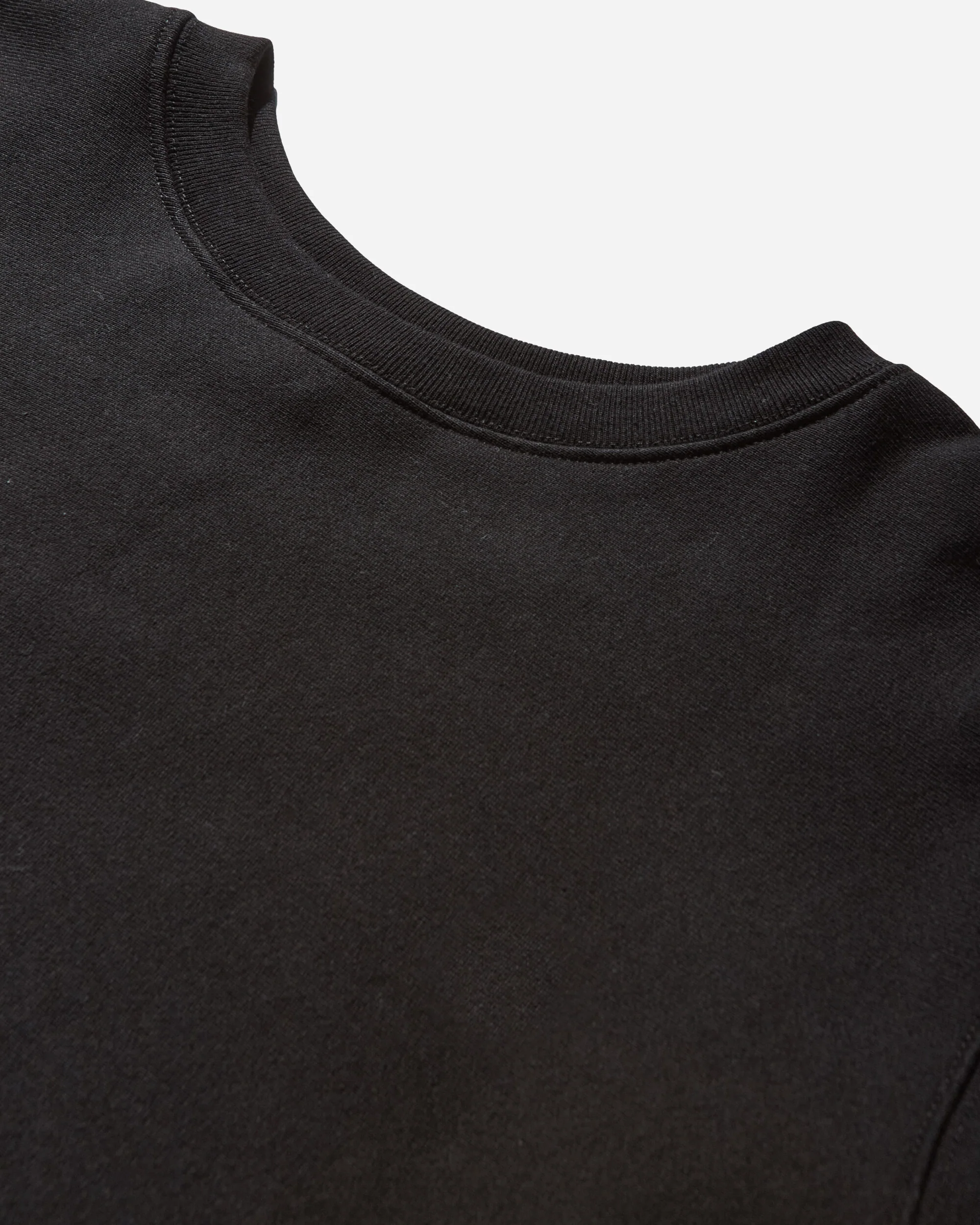 Men's Made in USA Reverse Weave Relaxed Sweatshirt Black - Image 3
