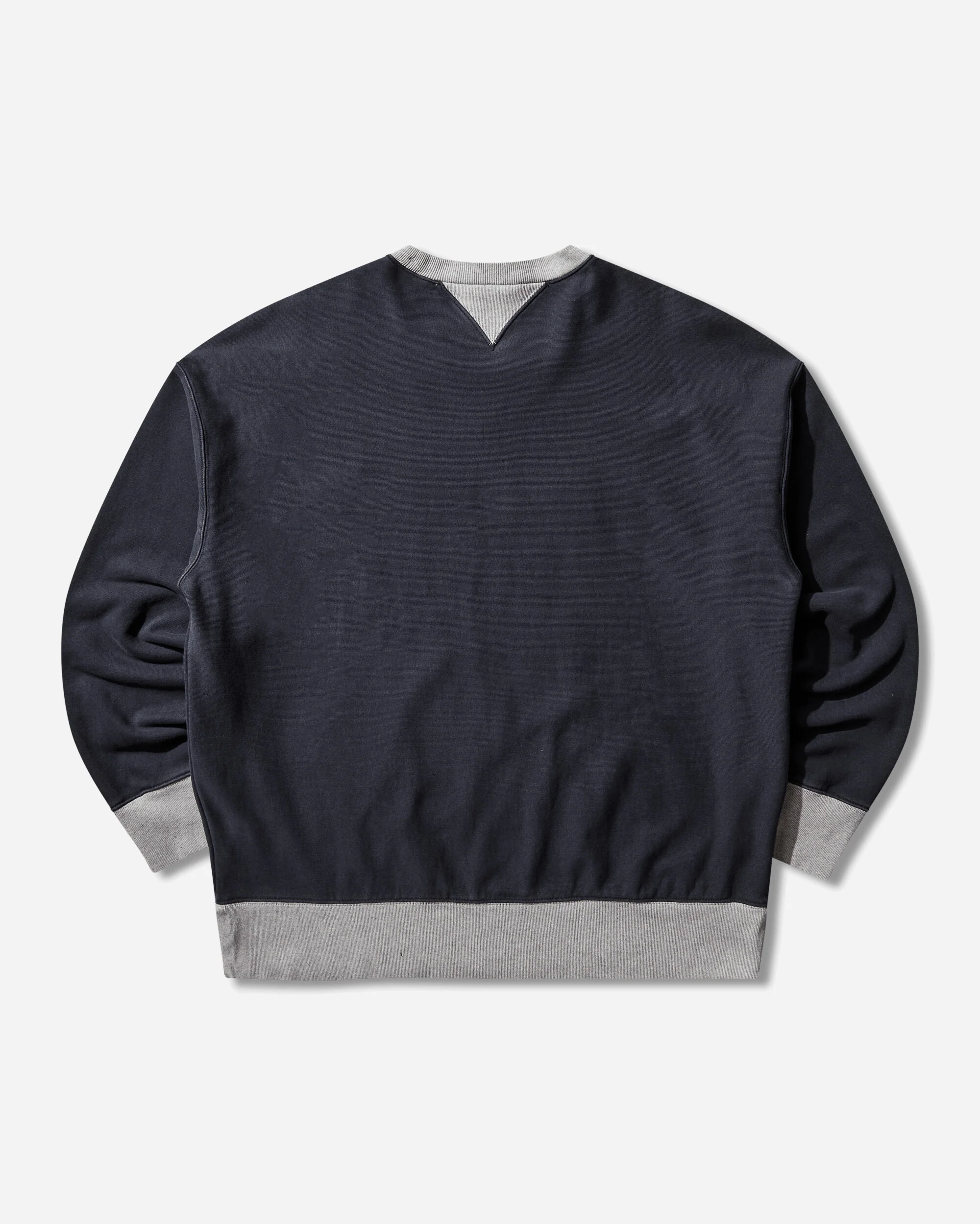Men's Time Capsule Reverse Wave Crewneck Sweatshirt Dark Blue - Image 2