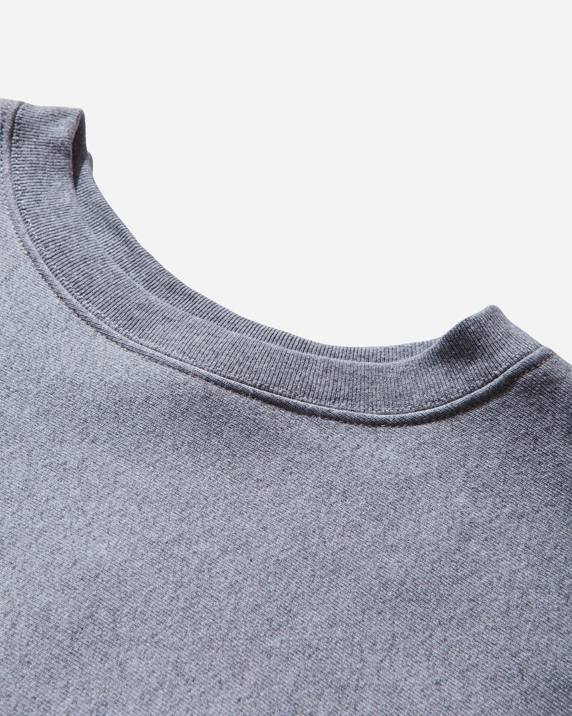 Men's Made in USA Reverse Weave Relaxed Sweatshirt Oxford Gray - Image 3