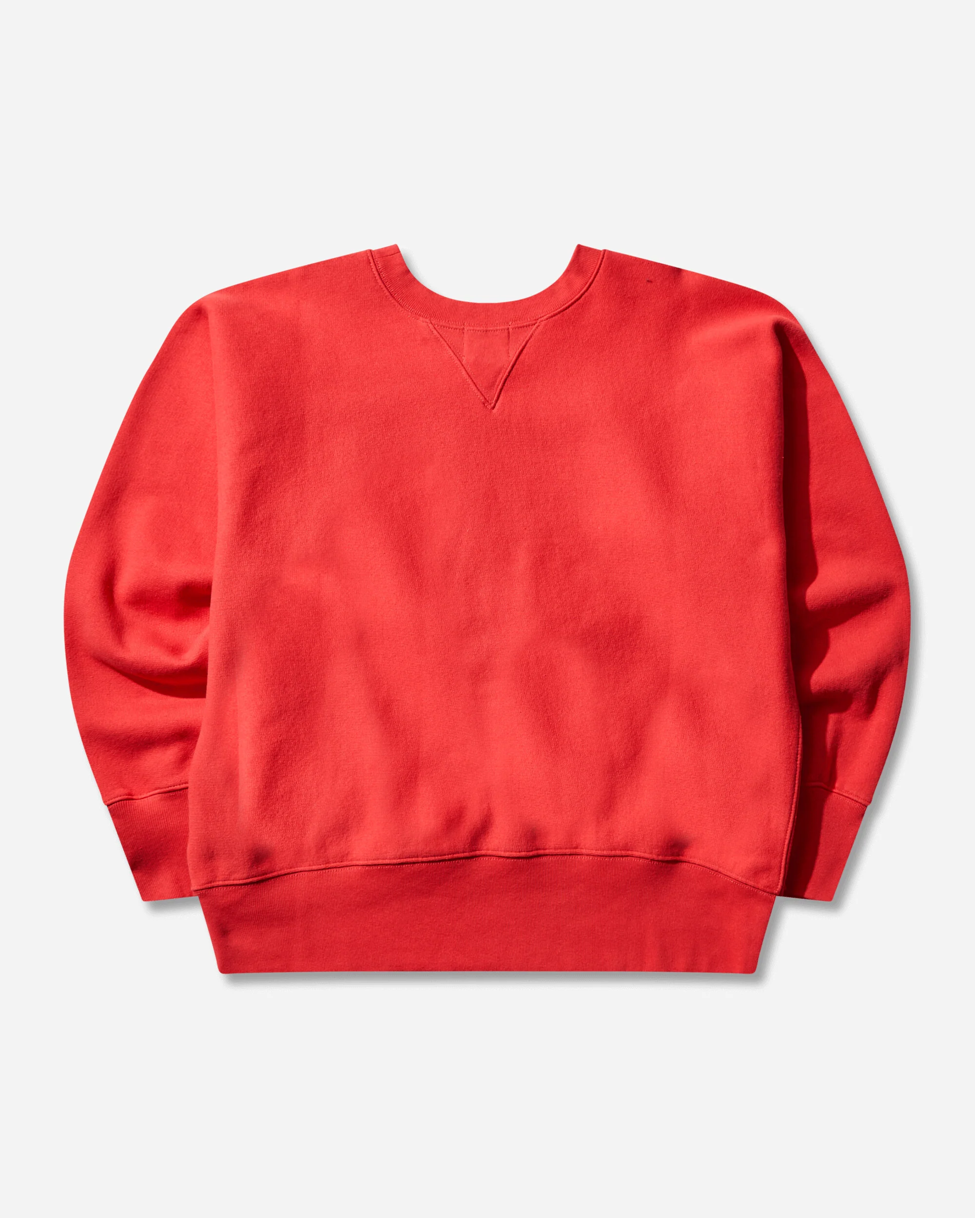 Men’s Index & Archives Lighthouse Reverse Weave Sweatshirt Red - Image 2