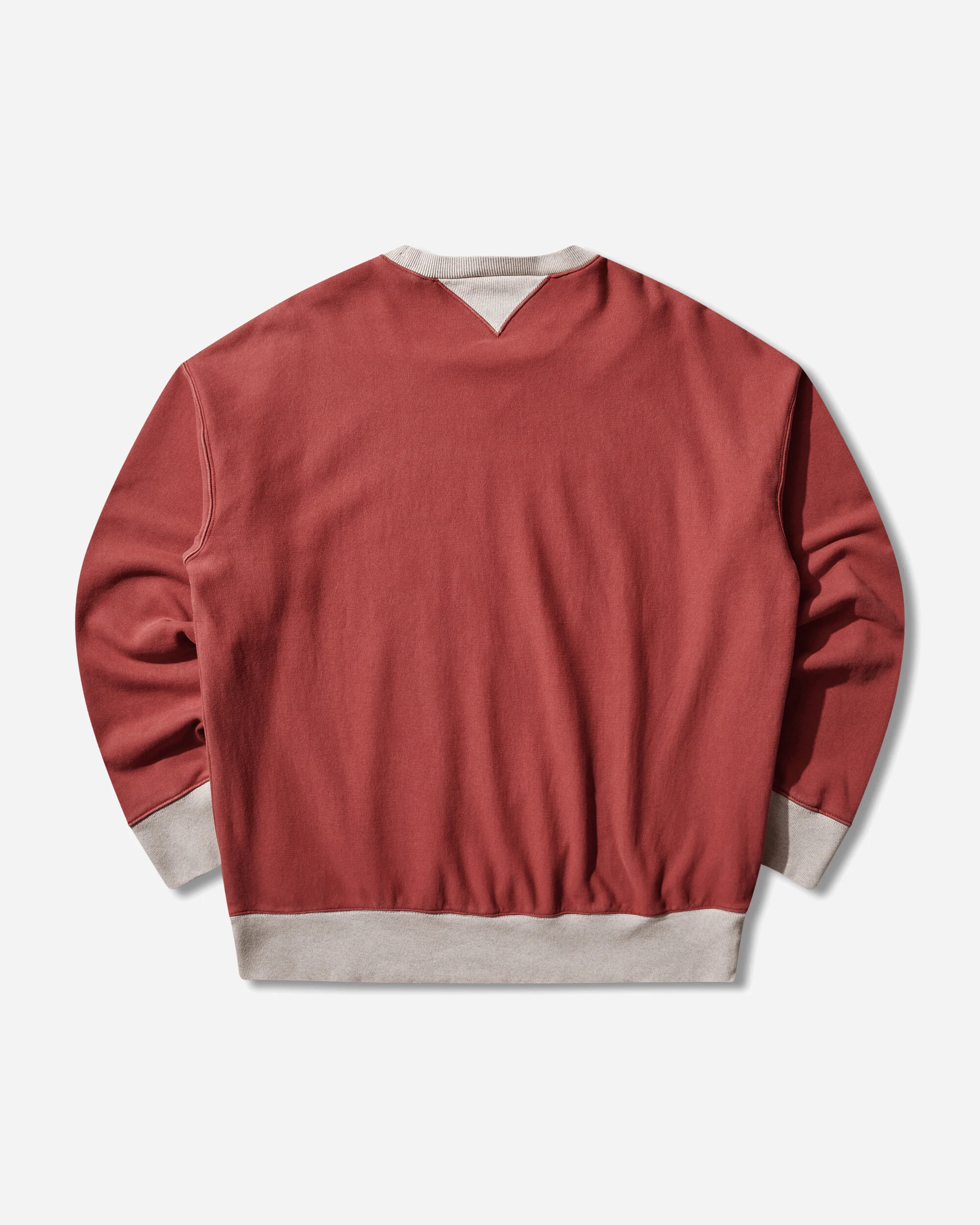 Men's Time Capsule Reverse Wave Crewneck Sweatshirt Red - Image 2